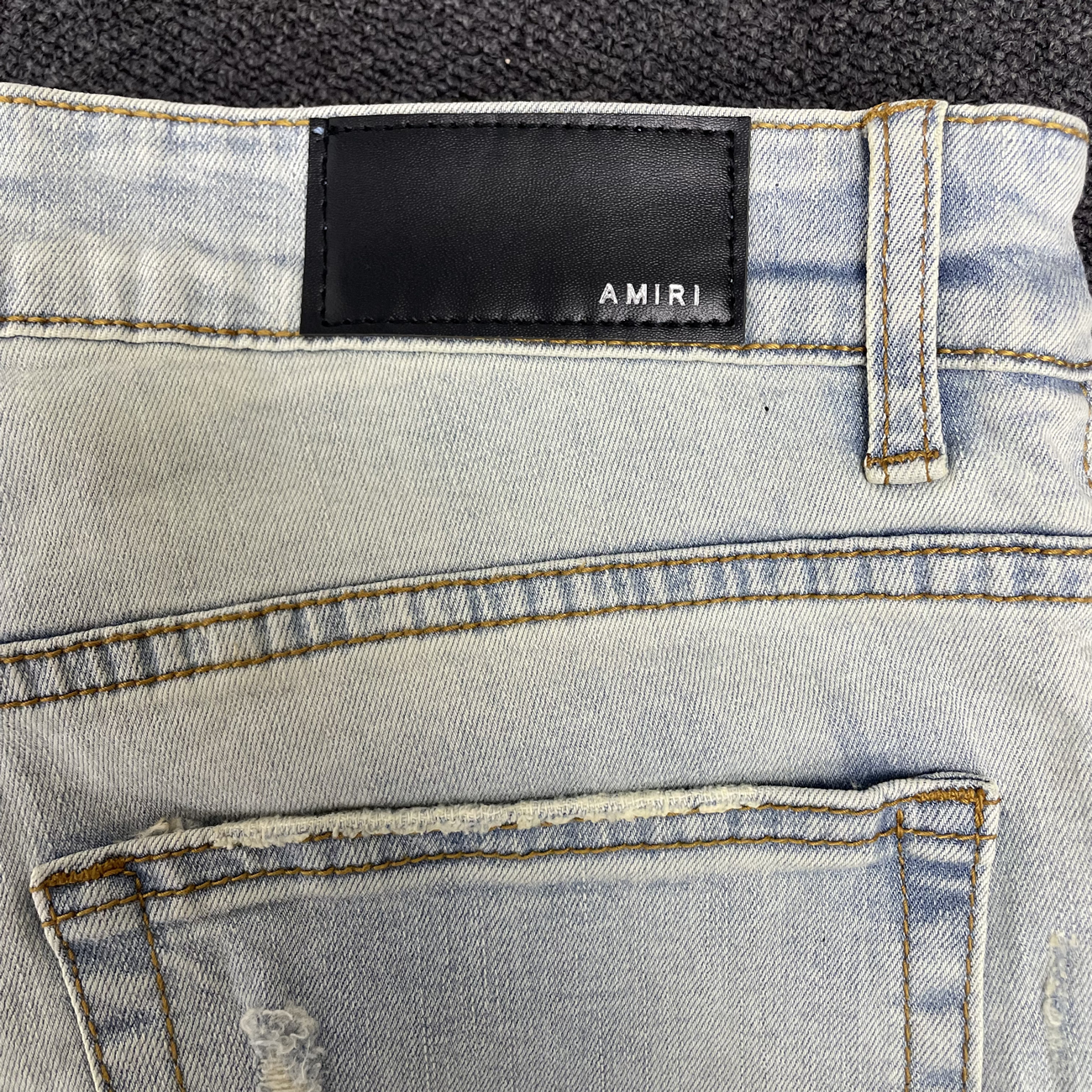 Amiri Core Applique Jean Clay Indigo Fw22 (9) - newkick.cc