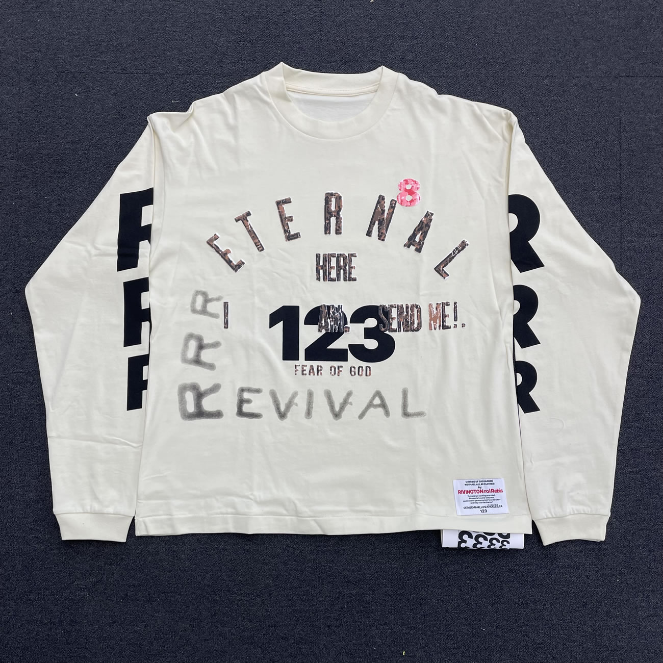 Fear Of God X Rrr123 Revival Ls T Shirt Ivory Fw22 (4) - newkick.cc