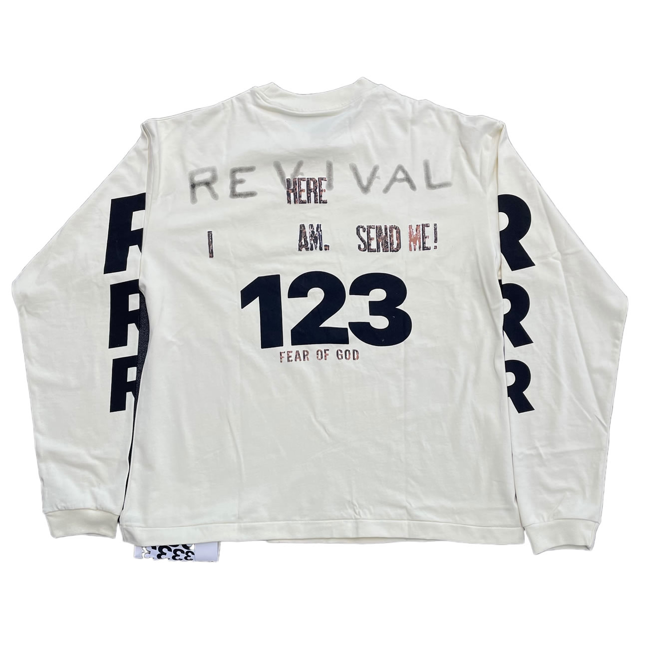 Fear Of God X Rrr123 Revival Ls T Shirt Ivory Fw22 (6) - newkick.cc