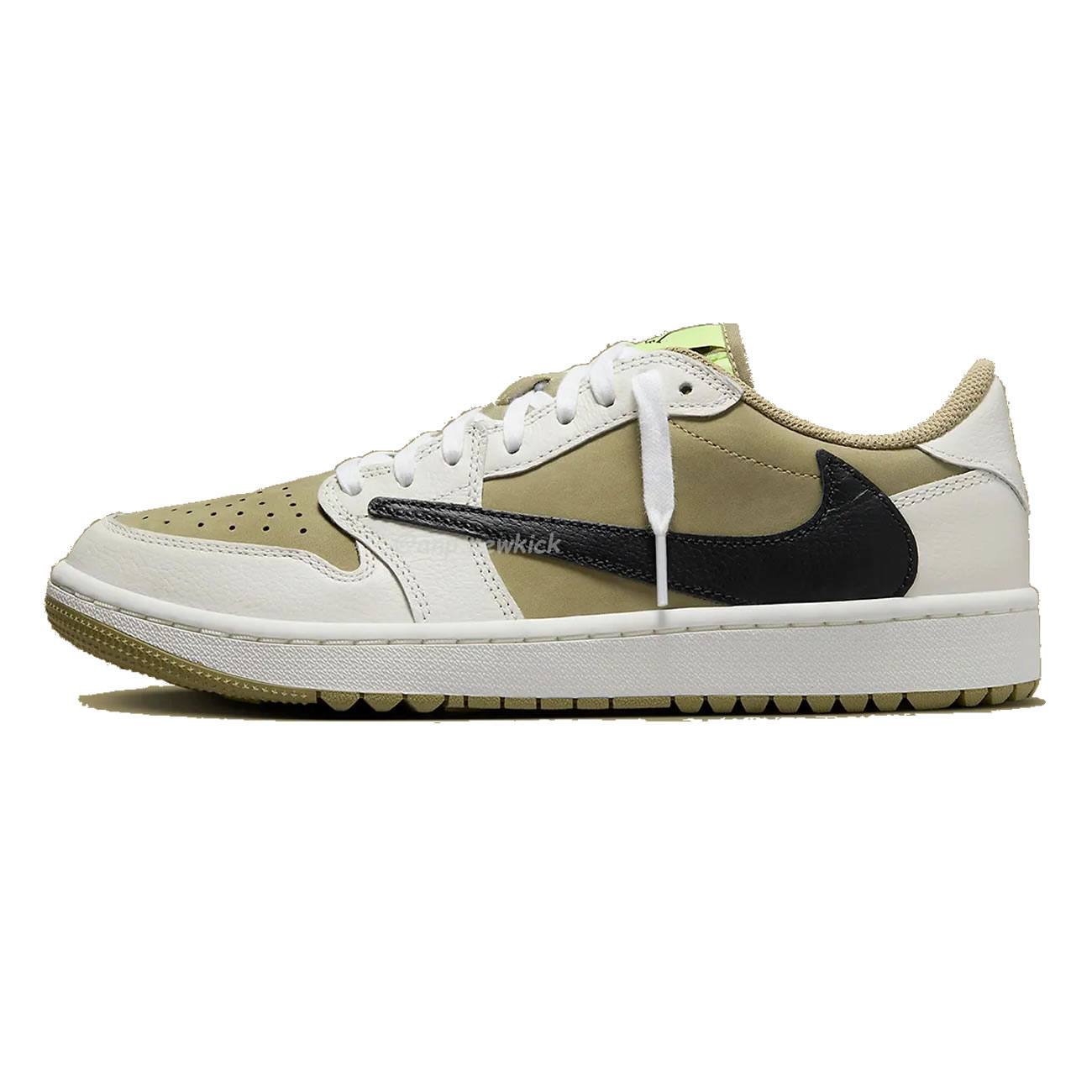 Air Jordan 1 Retro Low Golf Travis Scott Neutral Olive Fz3124 200 (12) - newkick.cc