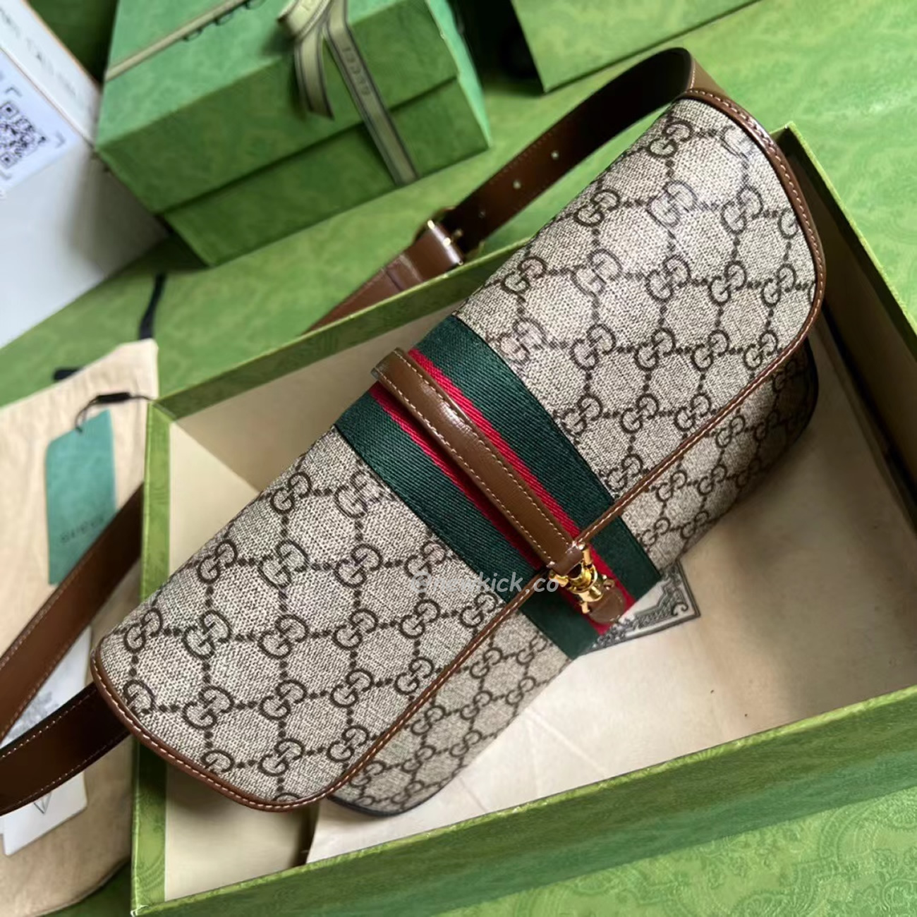 Gucci Jackie 1961 Belt Bag 699930 Huhhg 8565 (5) - newkick.cc