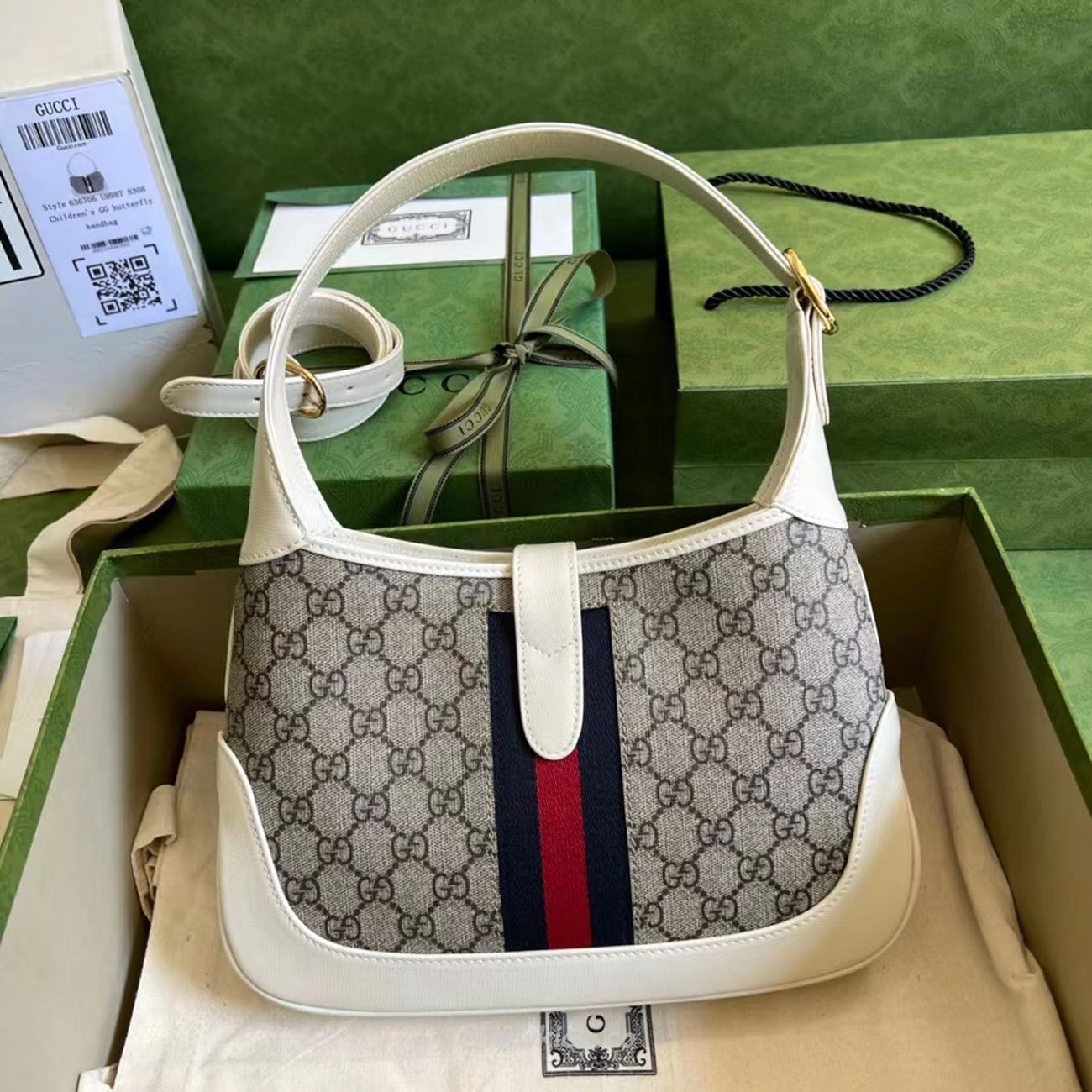 Gucci Jackie 1961 Shoulder Bag 636706 Huhhg 9794 (2) - newkick.cc