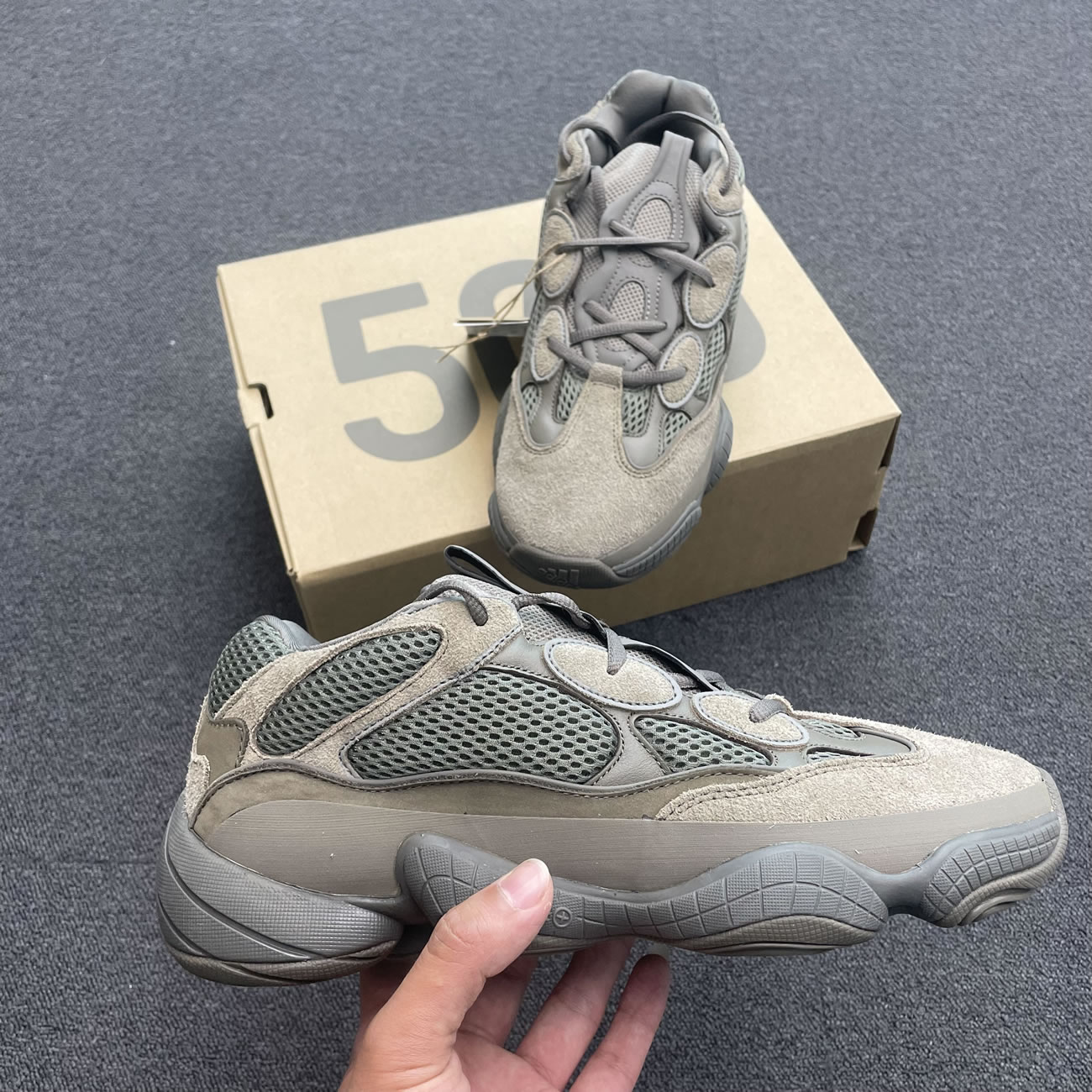 Adidas Yeezy 500 Clay Brown Gx3606 (8) - newkick.cc