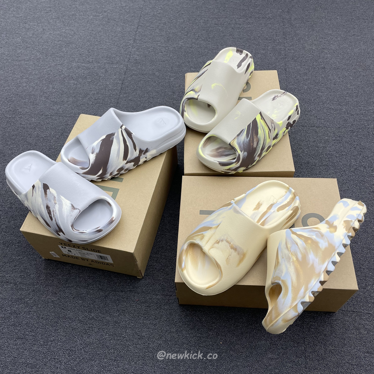 Adidas Yeezy X Kanye West Slide Bone (5) - newkick.cc