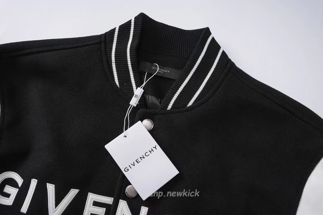 Givenchy Knitted Logo Varsity Jacket (3) - newkick.cc