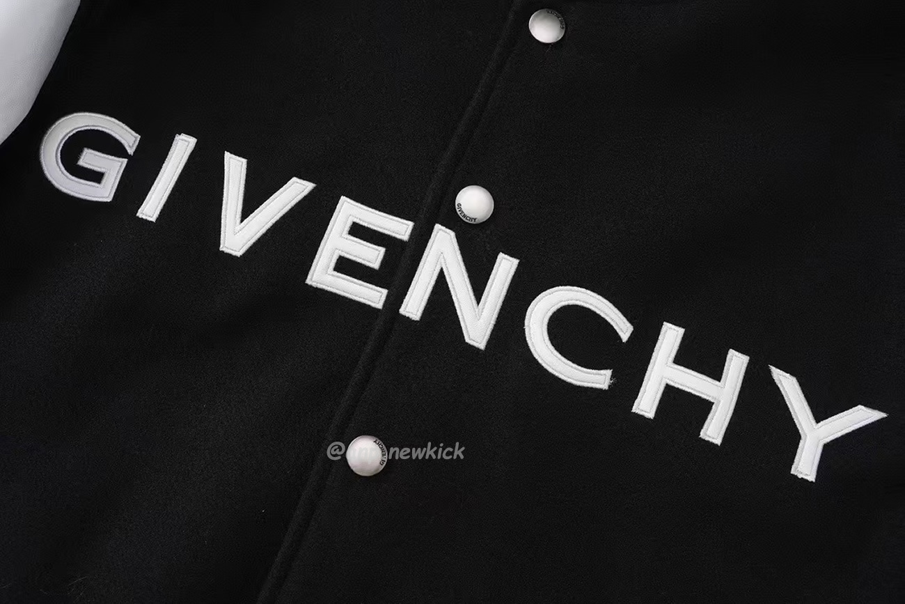 Givenchy Knitted Logo Varsity Jacket (4) - newkick.cc