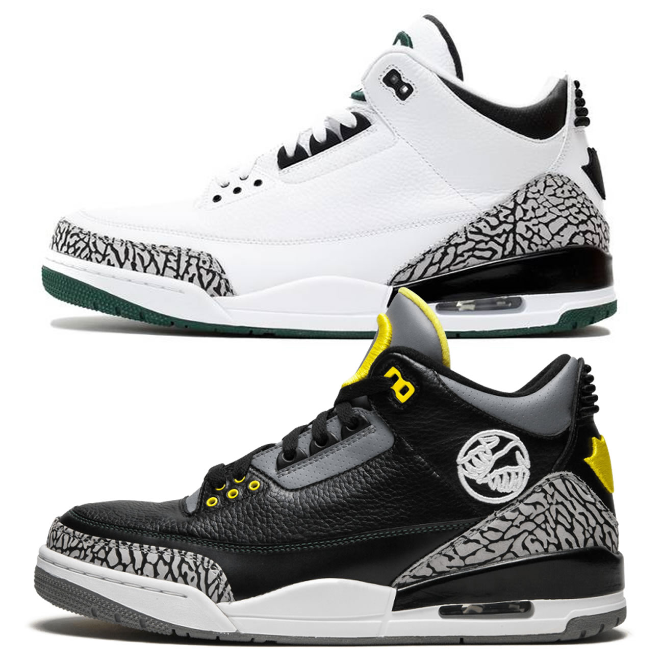 Jordan 3 Retro Oregon Ducks Pit Crew Both Pairs H011 Mnjdls 5 (13) - newkick.cc