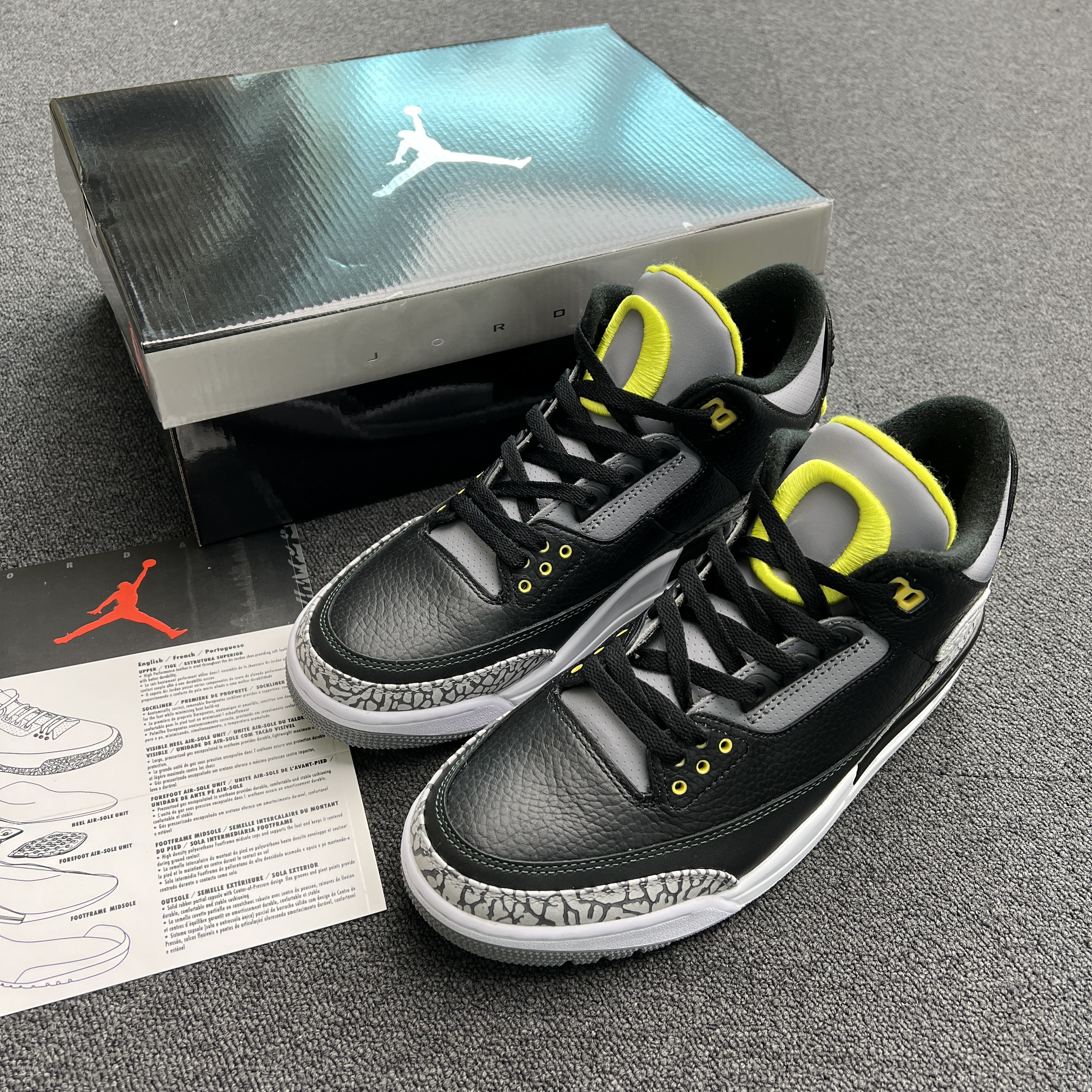 Jordan 3 Retro Oregon Ducks Pit Crew Both Pairs H011 Mnjdls 5 (5) - newkick.cc