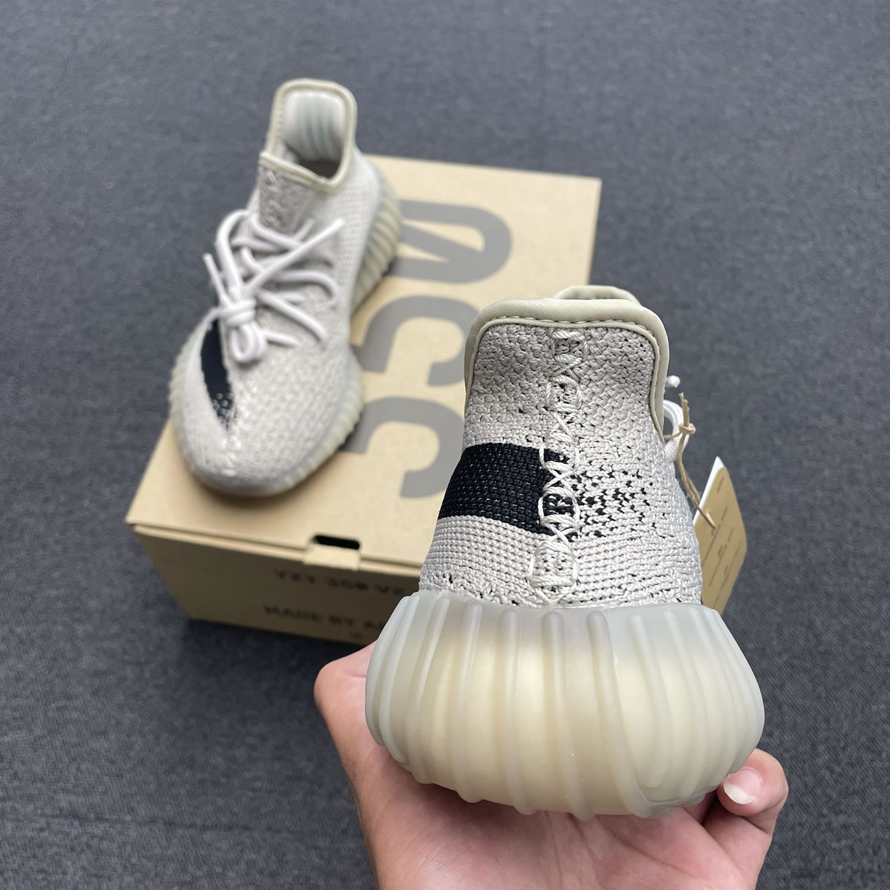 Adidas Yeezy Boost 350 V2 Slate Hp7870 (2) - newkick.cc