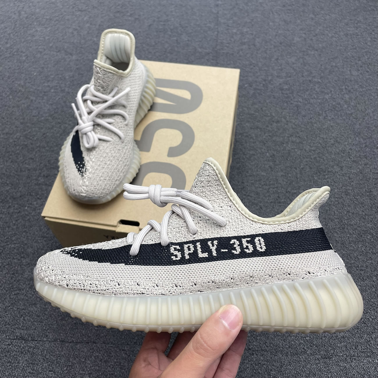 Adidas Yeezy Boost 350 V2 Slate Hp7870 (3) - newkick.cc