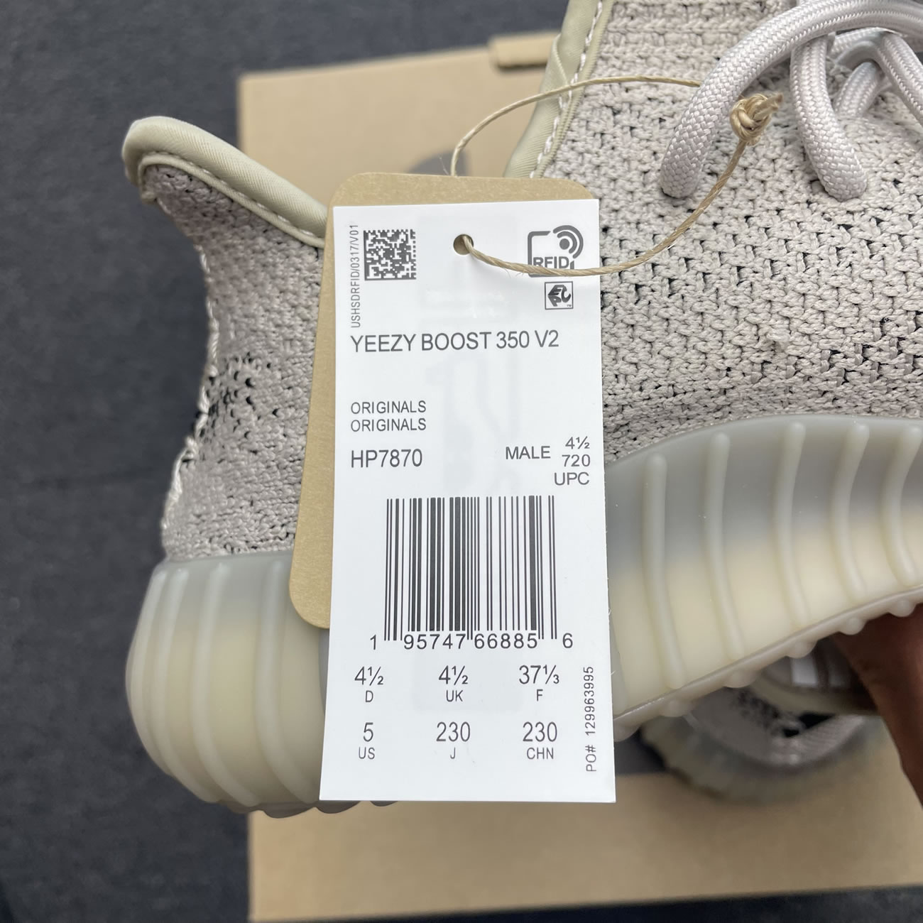 Adidas Yeezy Boost 350 V2 Slate Hp7870 (4) - newkick.cc