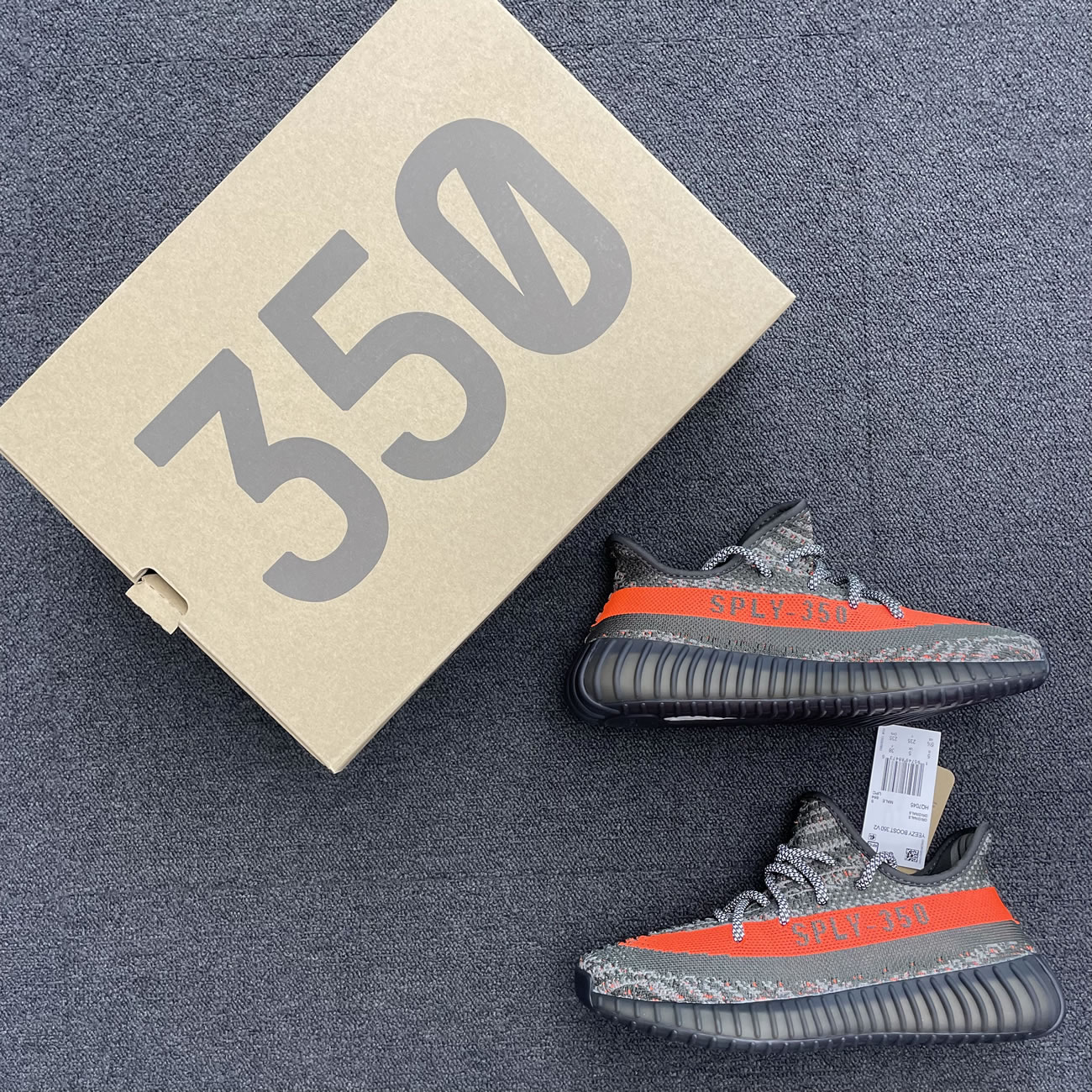 Adidas Yeezy Boost 350 V2 Dark Beluga Hq7045 (3) - newkick.cc