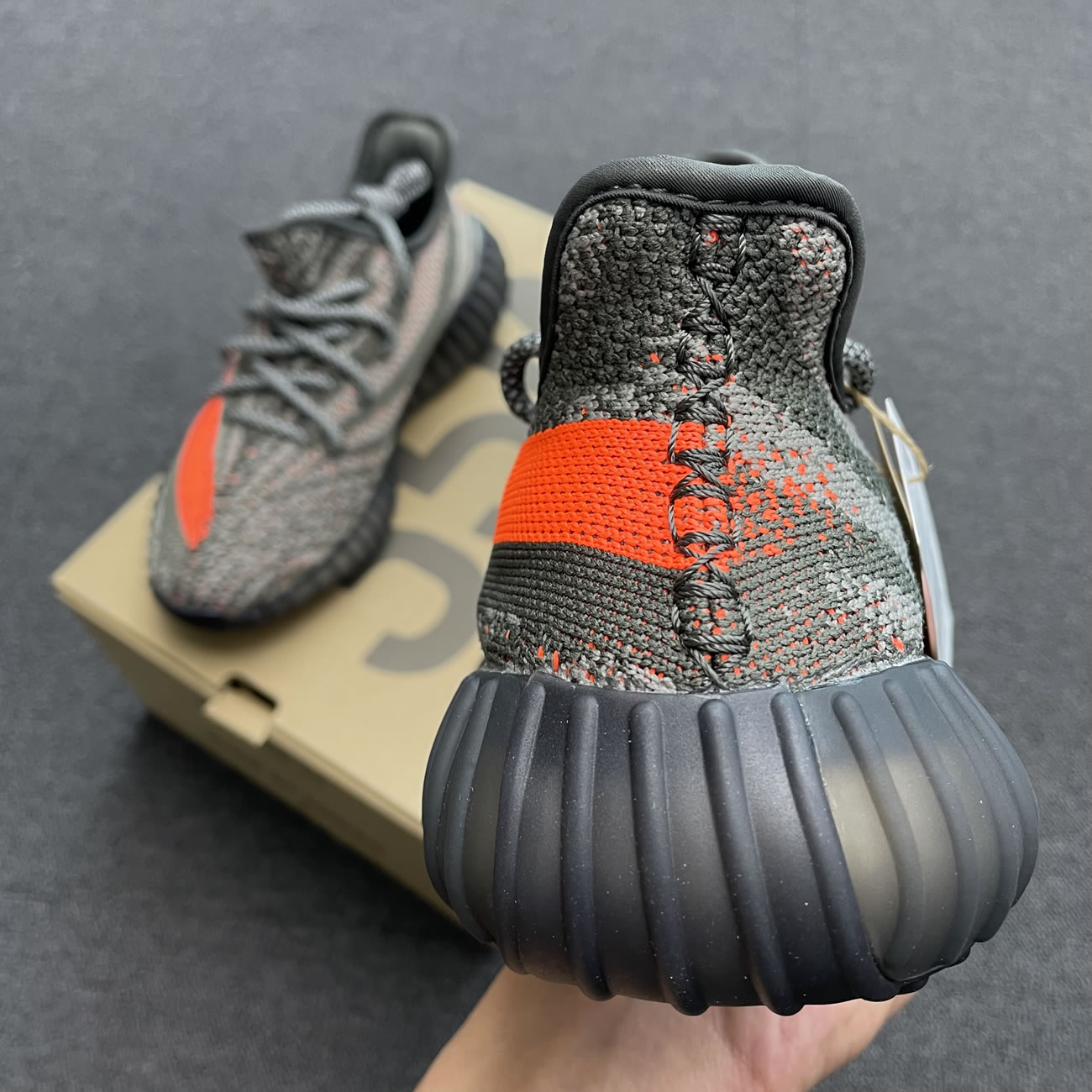 Adidas Yeezy Boost 350 V2 Dark Beluga Hq7045 (8) - newkick.cc