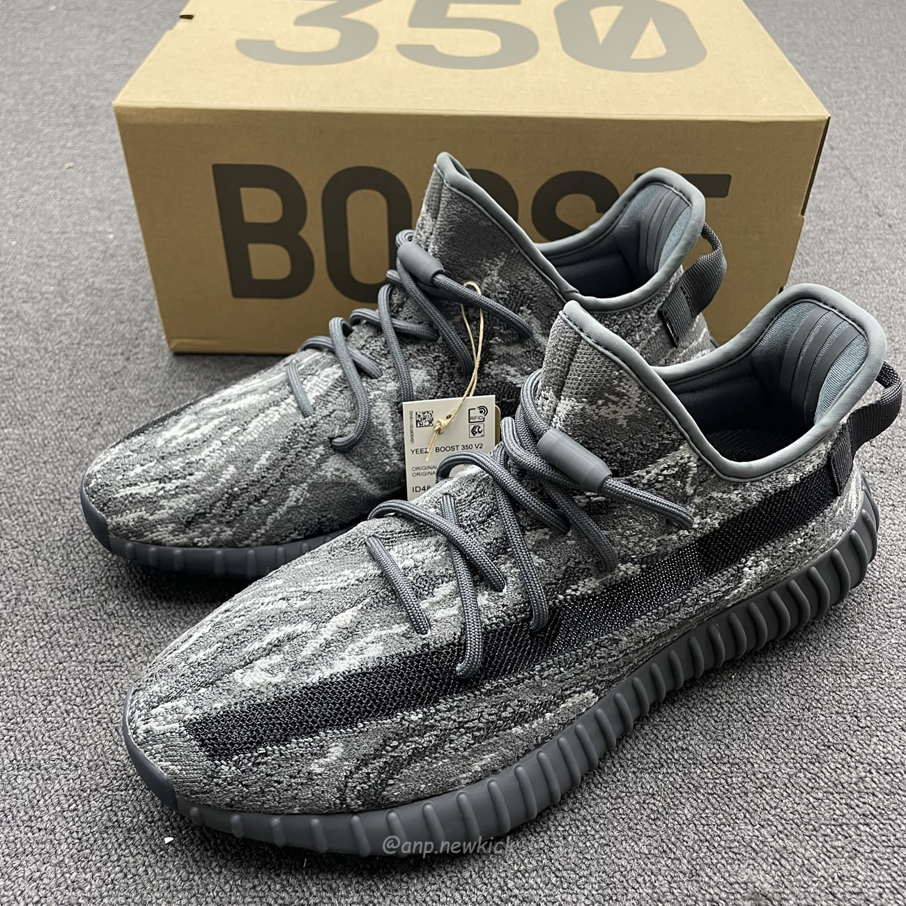 Adidas Yeezy Boost 350 V2 Mx Dark Salt Id4811 (8) - newkick.cc