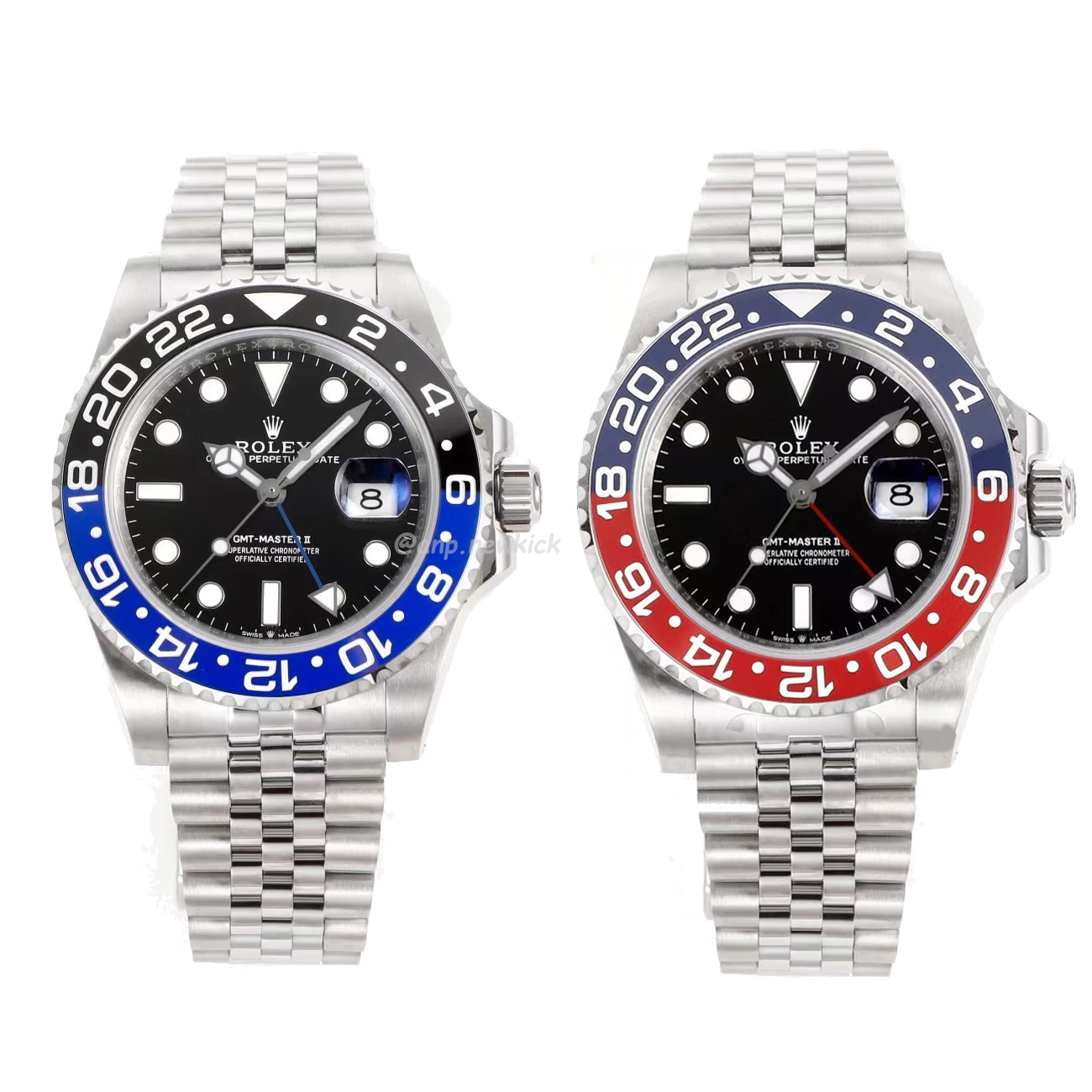 Rolex Gmt Master Ii Battgirl Pepsi Jubilee (1) - newkick.cc