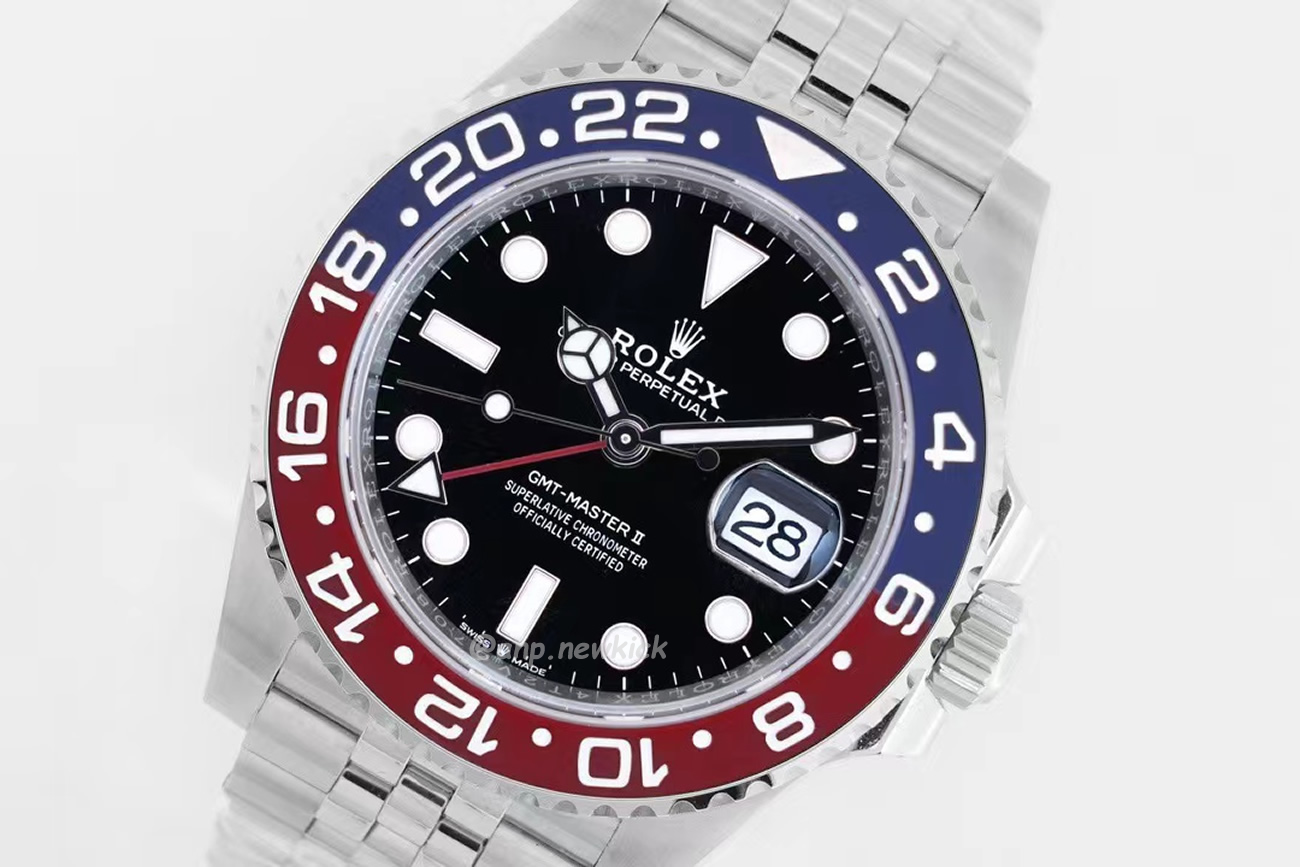 Rolex Gmt Master Ii Battgirl Pepsi Jubilee (17) - newkick.cc