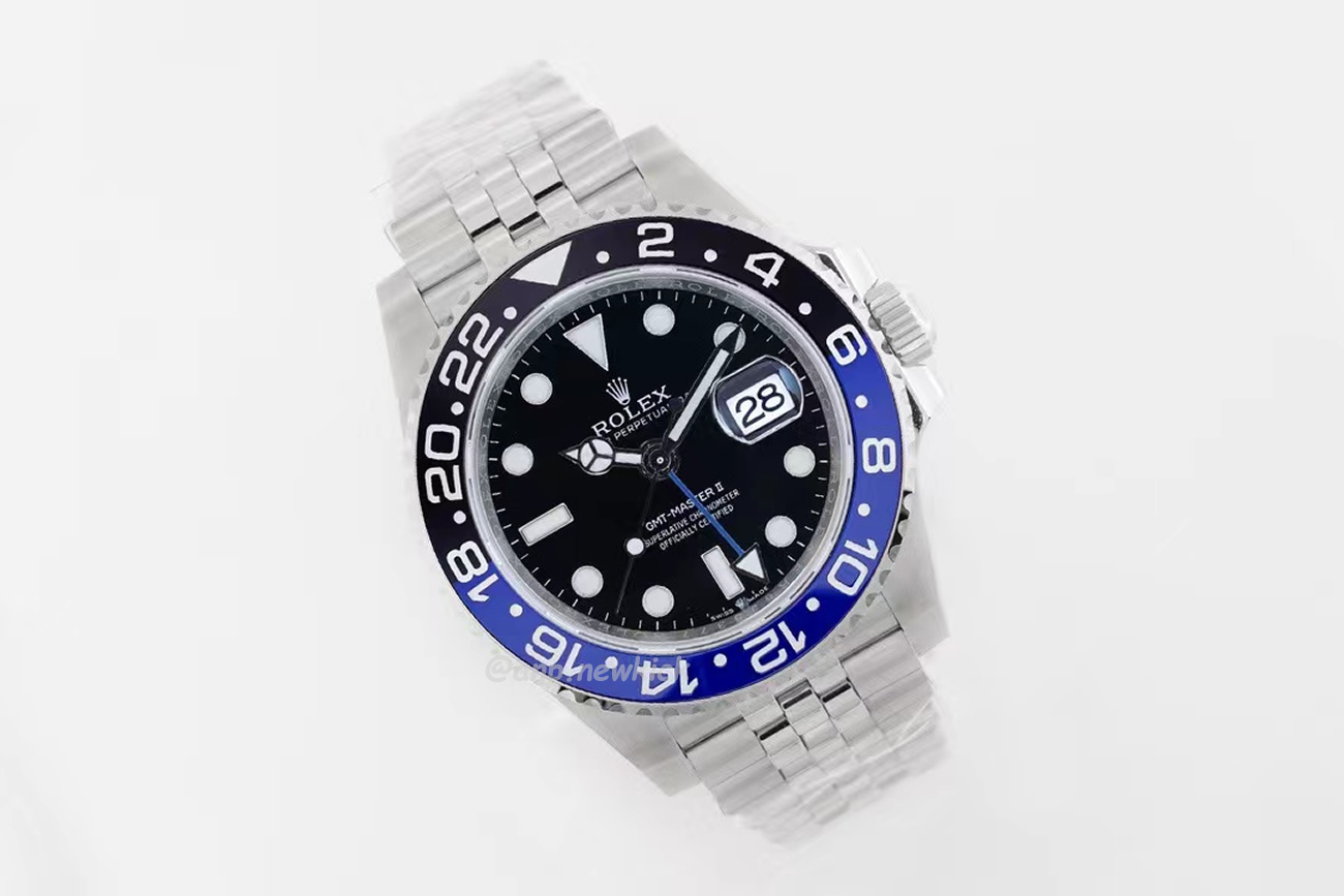 Rolex Gmt Master Ii Battgirl Pepsi Jubilee (6) - newkick.cc