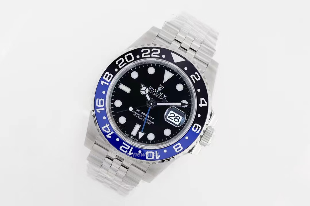 Rolex Gmt Master Ii Battgirl Pepsi Jubilee (7) - newkick.cc