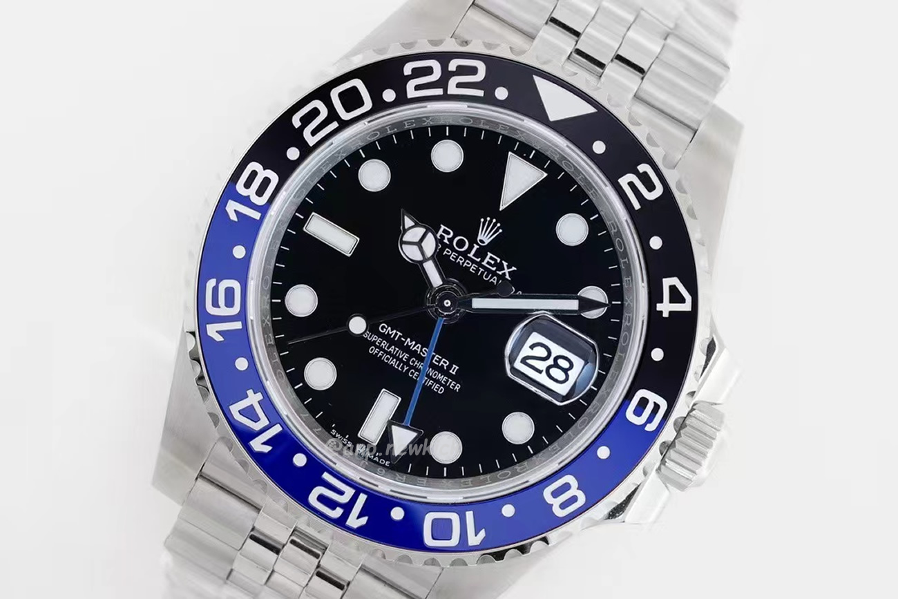 Rolex Gmt Master Ii Battgirl Pepsi Jubilee (8) - newkick.cc