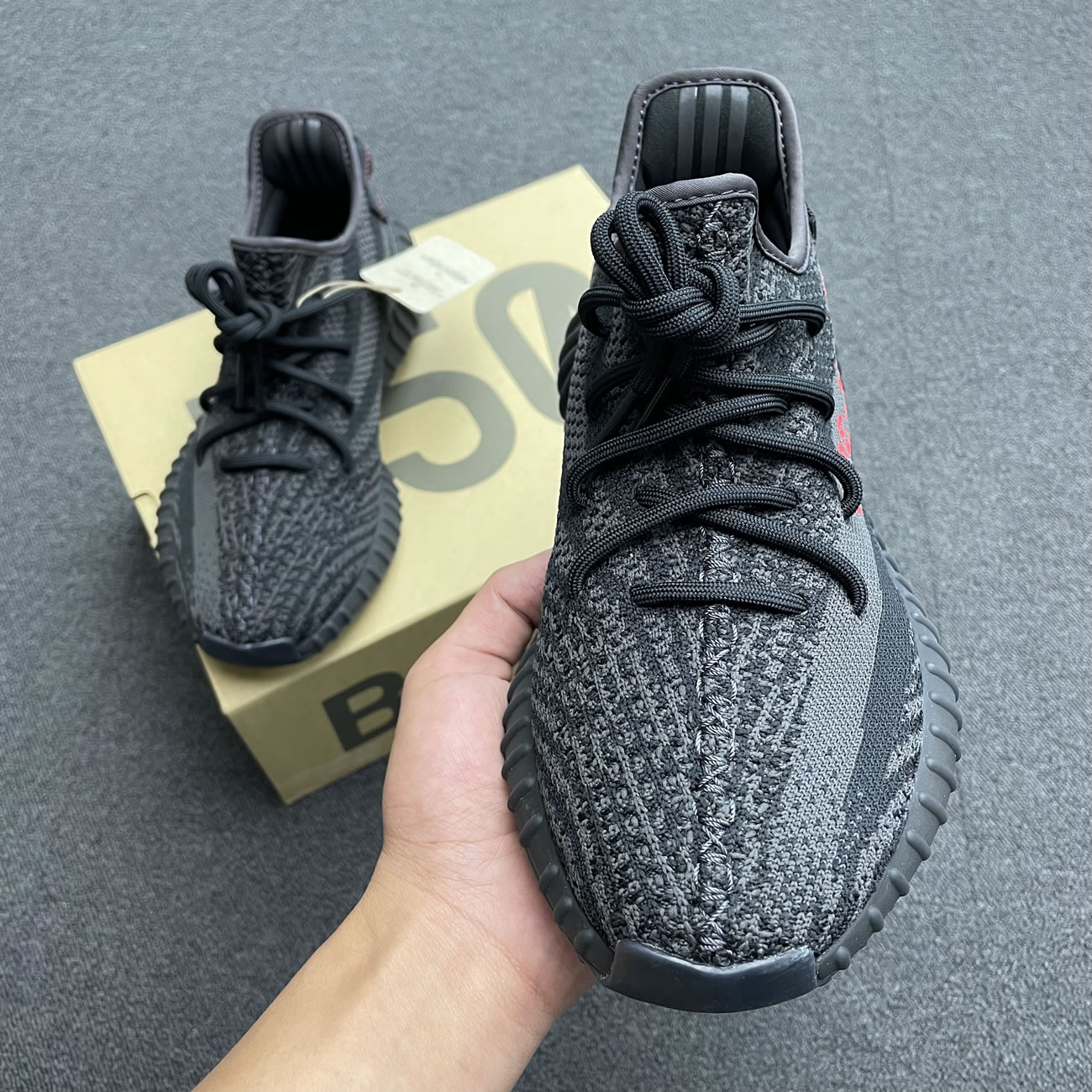 Adidas Yeezy Boost 350 V2 Dark Zebra Nk9655 (4) - newkick.cc