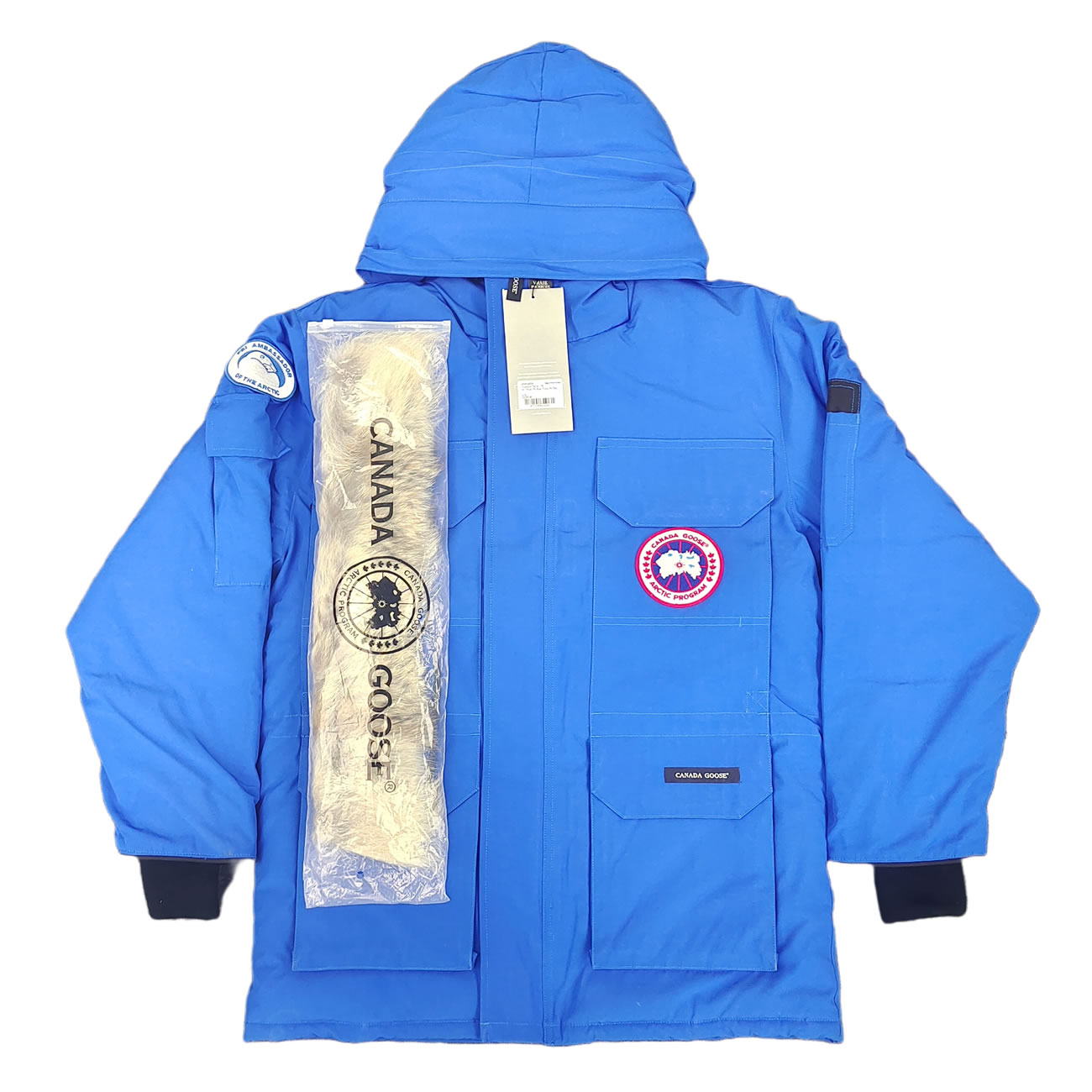 Canada Goose Expedition Logo Pbi Patch Parka Coat (4) - newkick.cc