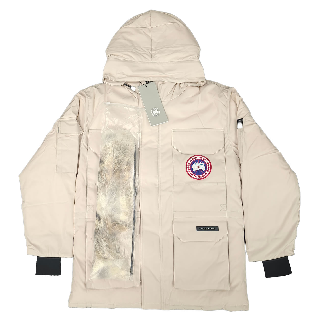 Canada Goose Expedition Logo Pbi Patch Parka Coat (8) - newkick.cc