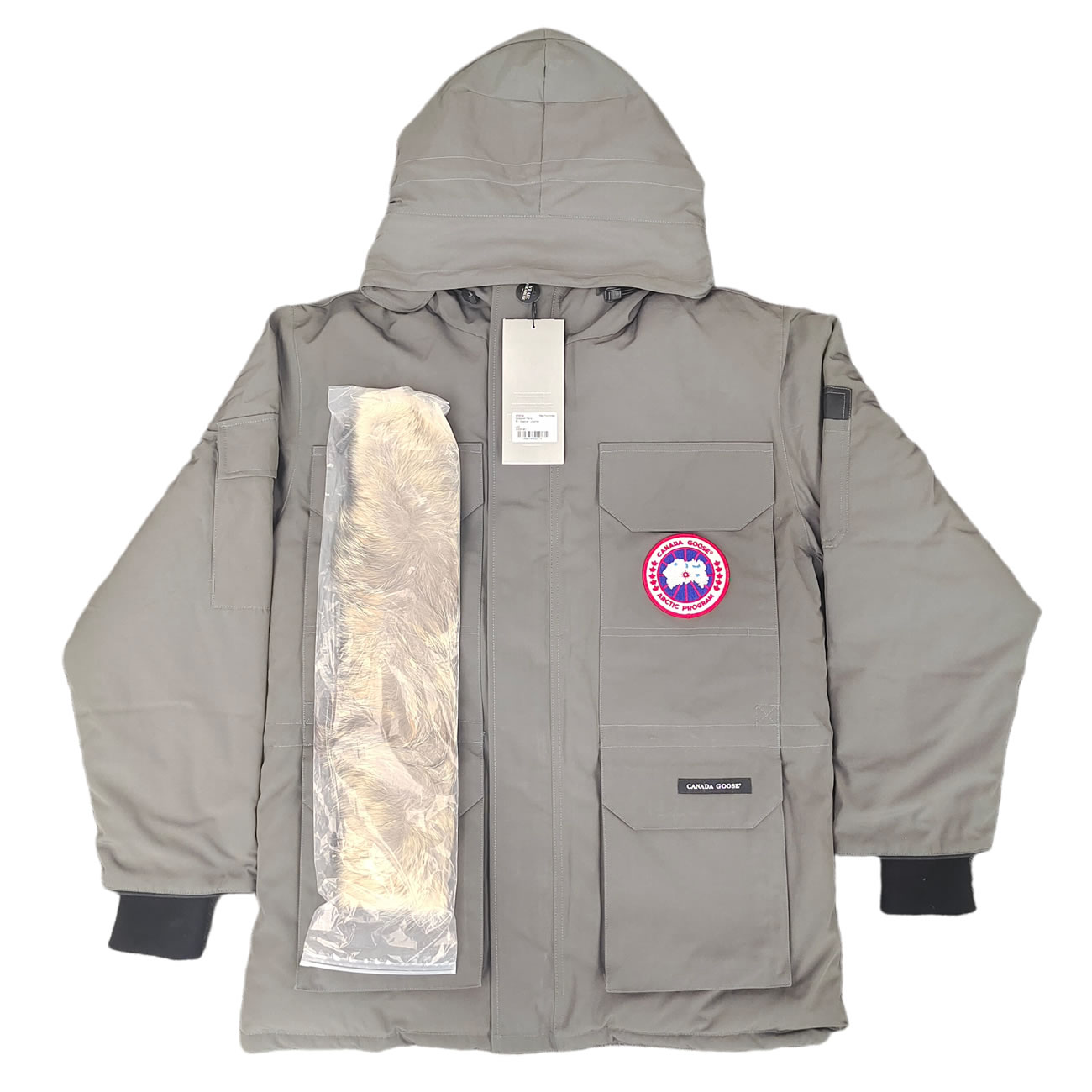 Canada Goose Expedition Logo Pbi Patch Parka Coat (9) - newkick.cc