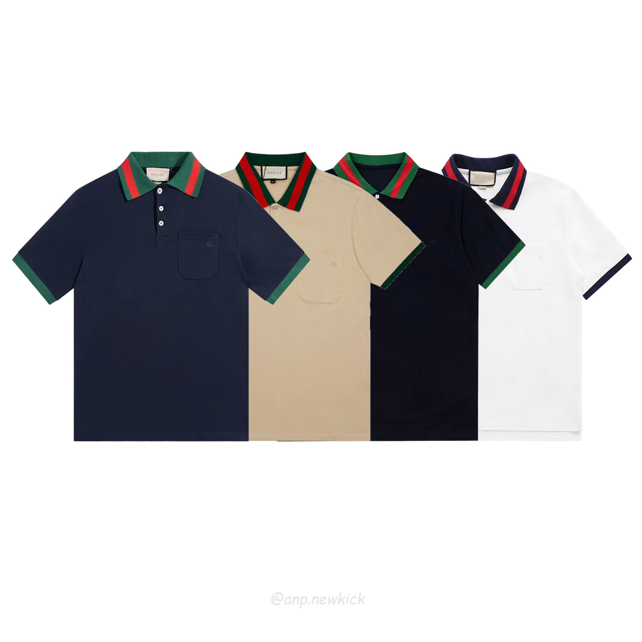 Gucci Gg Collar Polo Shirt (1) - newkick.cc