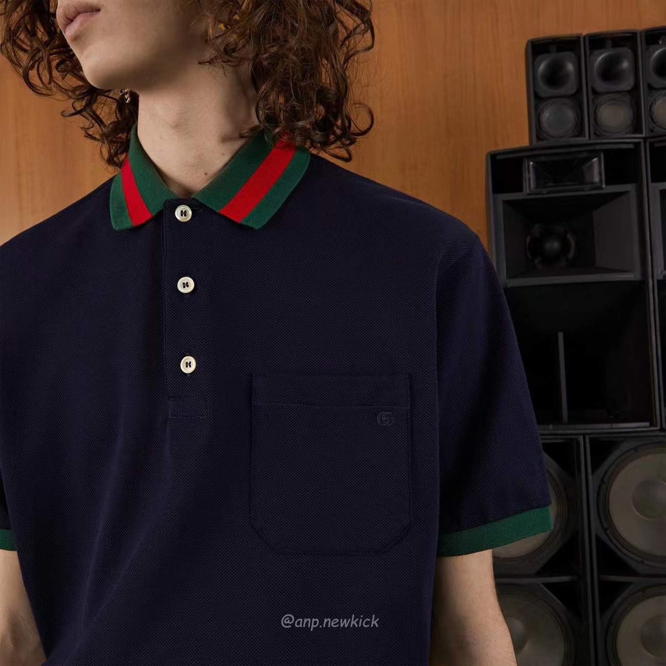 Gucci Gg Collar Polo Shirt (13) - newkick.cc