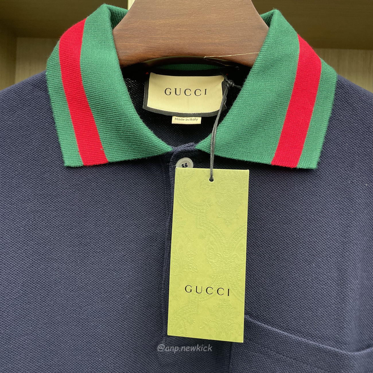 Gucci Gg Collar Polo Shirt (23) - newkick.cc