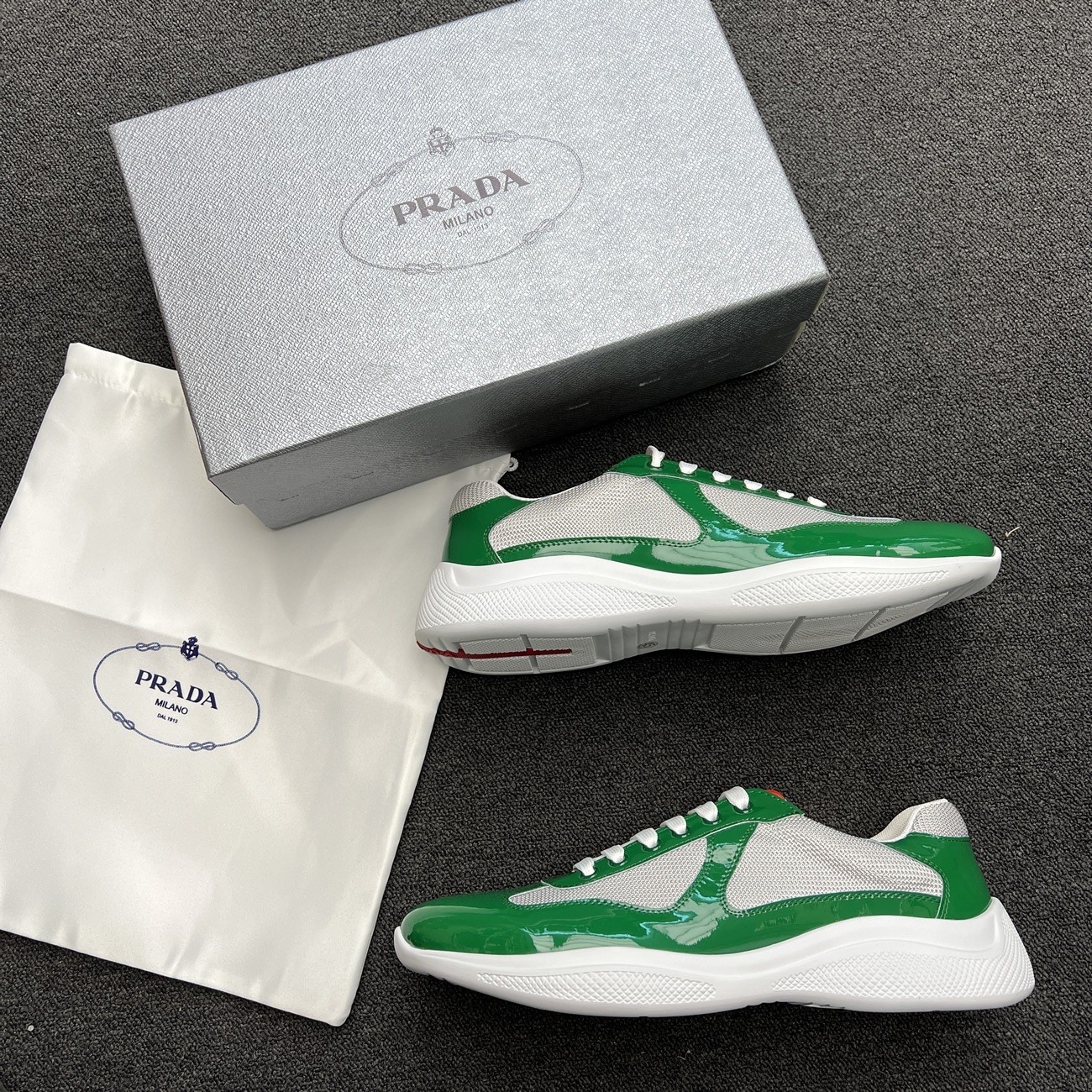 Prada America Cup Mango Silver 4e3400 Asz F0bx6 (9) - newkick.cc