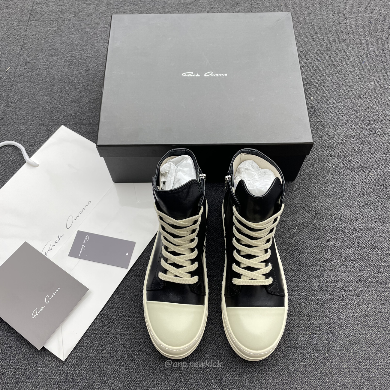 Rick Owens Women Sneakers Blk (2) - newkick.cc