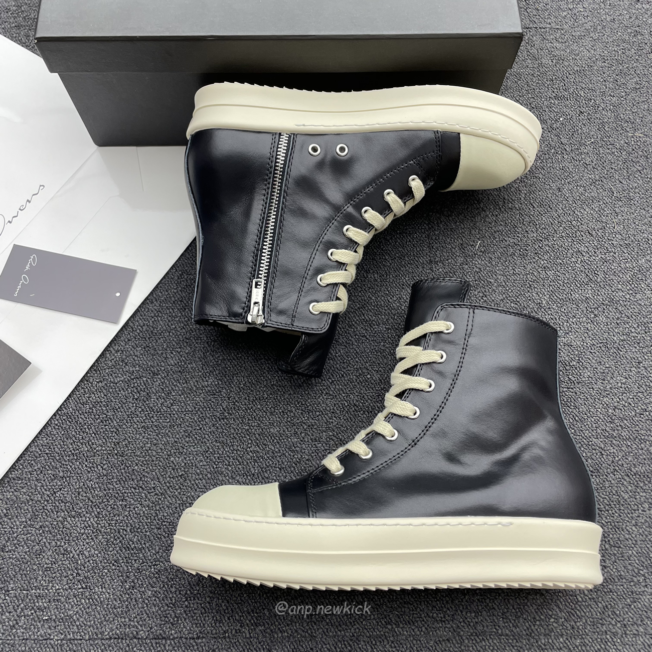 Rick Owens Women Sneakers Blk (3) - newkick.cc