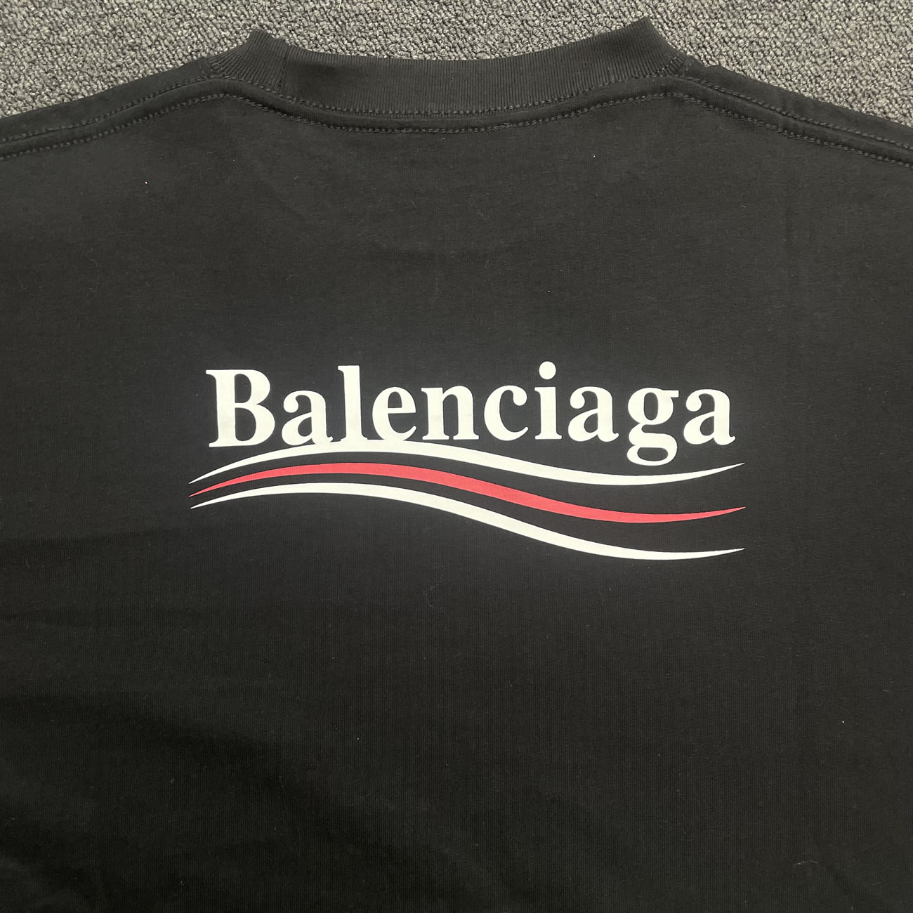 Balenciaga Ss21 T Shirt Black 641655tv521070 (5) - newkick.cc