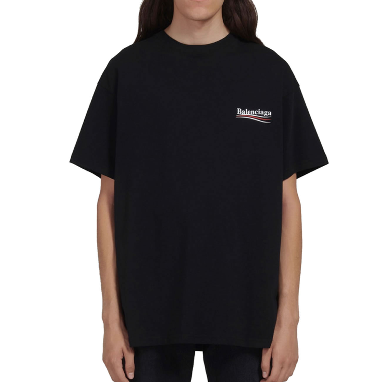 Balenciaga Ss21 T Shirt Black 641655tv521070 (6) - newkick.cc