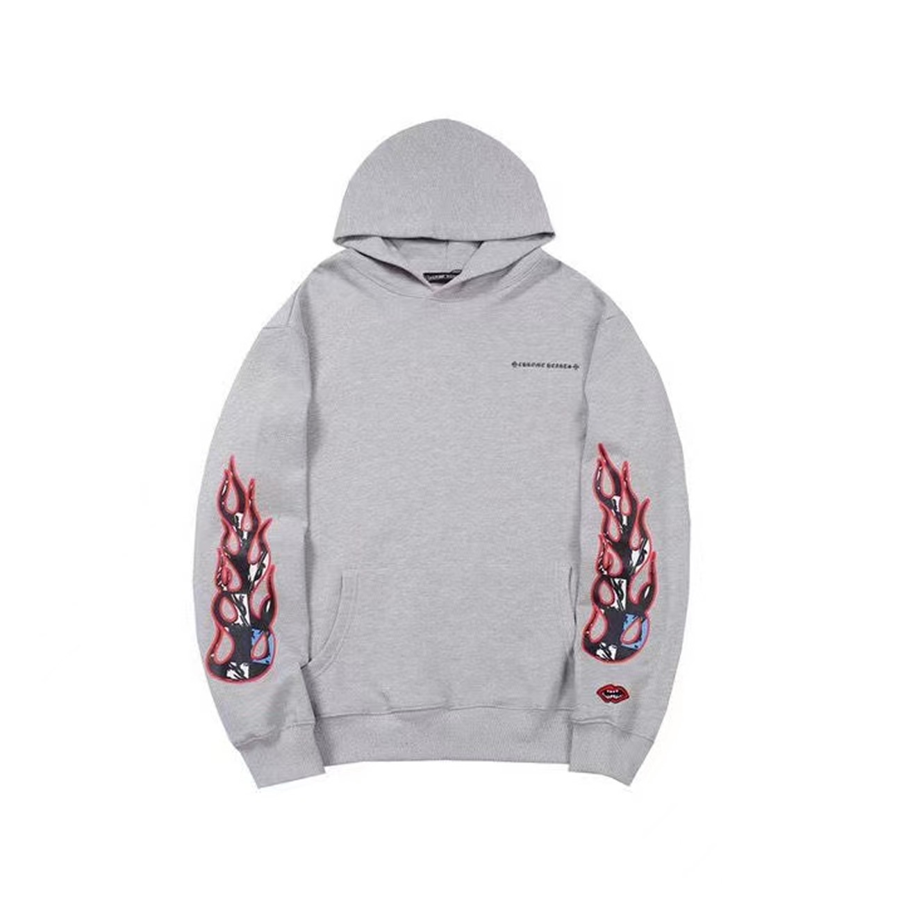 Chrome Hearts Matty Boy Brain Wave Hoodie Chrome Hearts Grey Ss21 (4) - newkick.cc