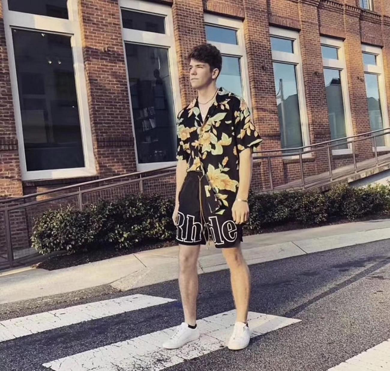 Rhude Rh Logo Shorts (5) - newkick.cc