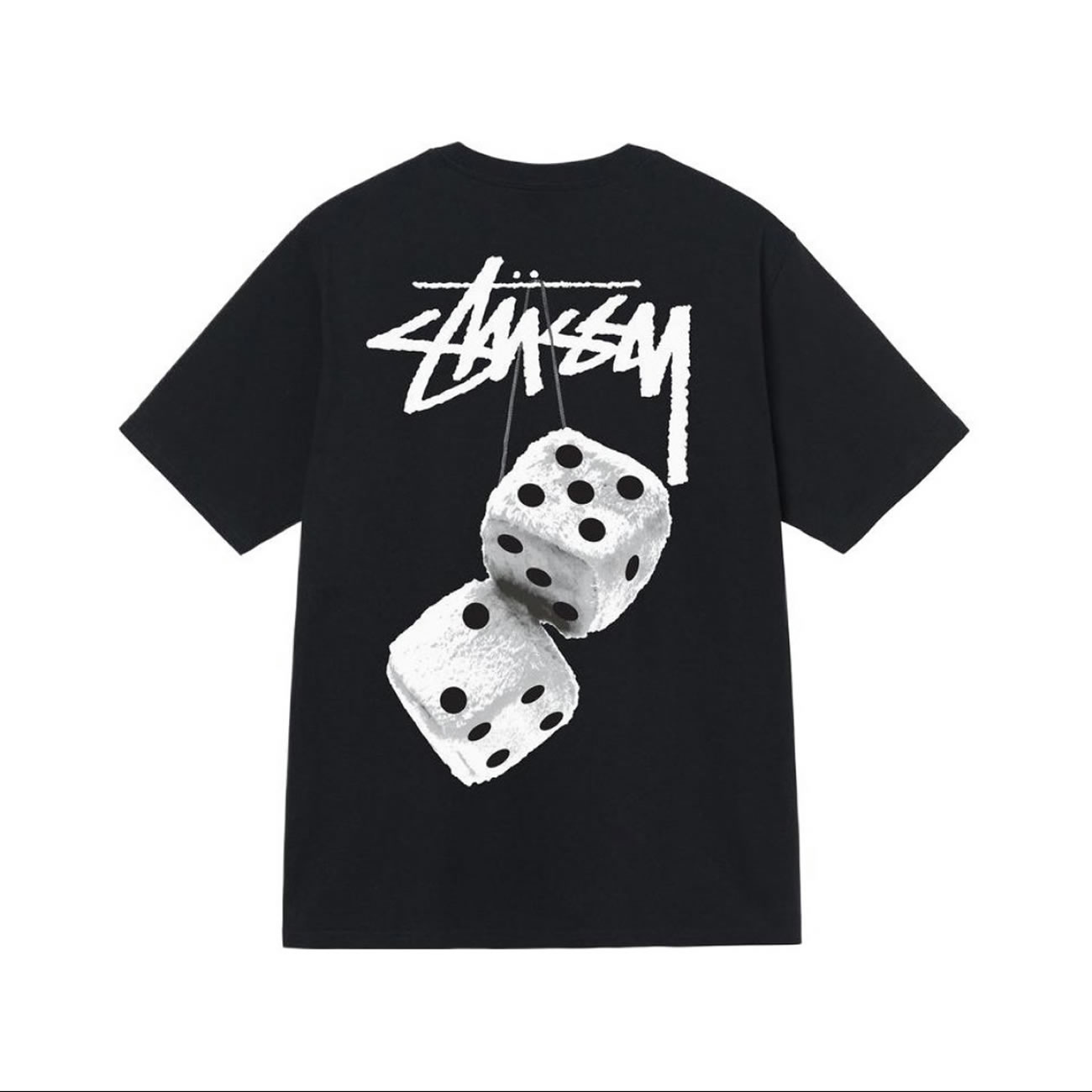 Stussy Fuzzy Dice Tee (5) - newkick.cc