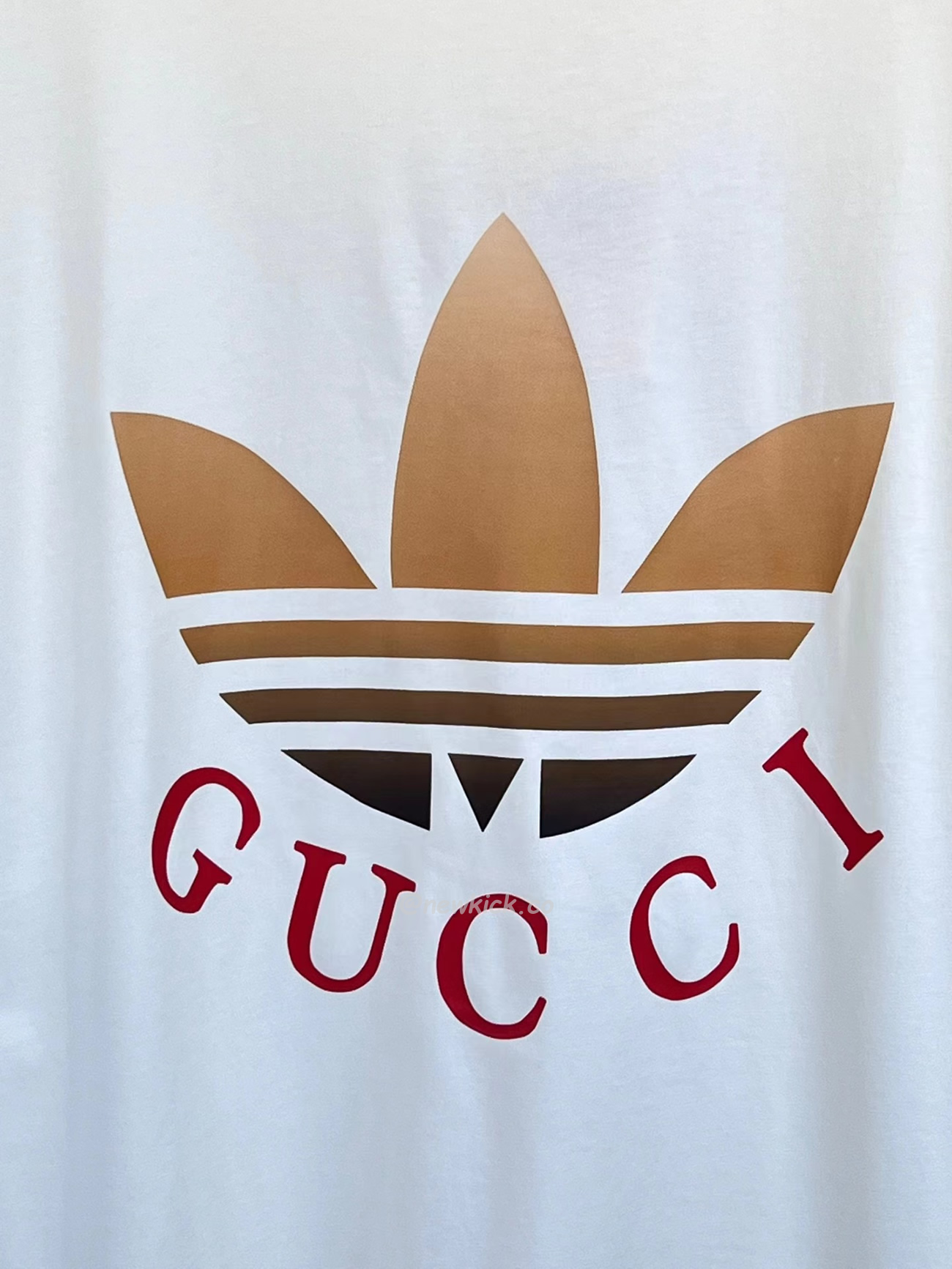 Gucci X Adidas Cotton Jersey T Shirt (7) - newkick.cc