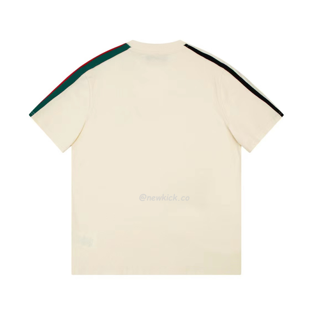 Gucci X Adidas Trefoil Print T Shirt Off White Ss22 (6) - newkick.cc