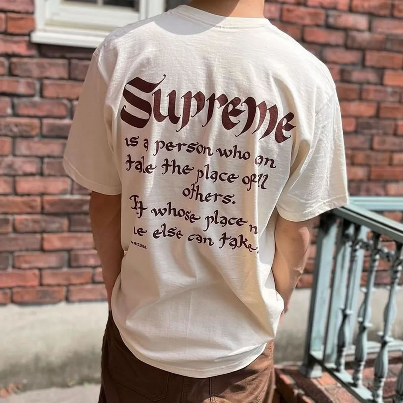 Supreme 22ss Person Tee(11) - newkick.cc