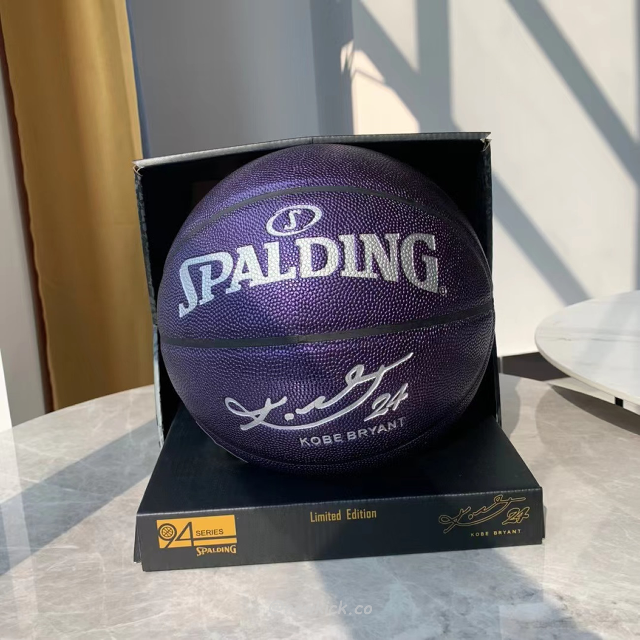 Spalding Kobe Bryant 24k Basketball Black Purple (10) - newkick.cc