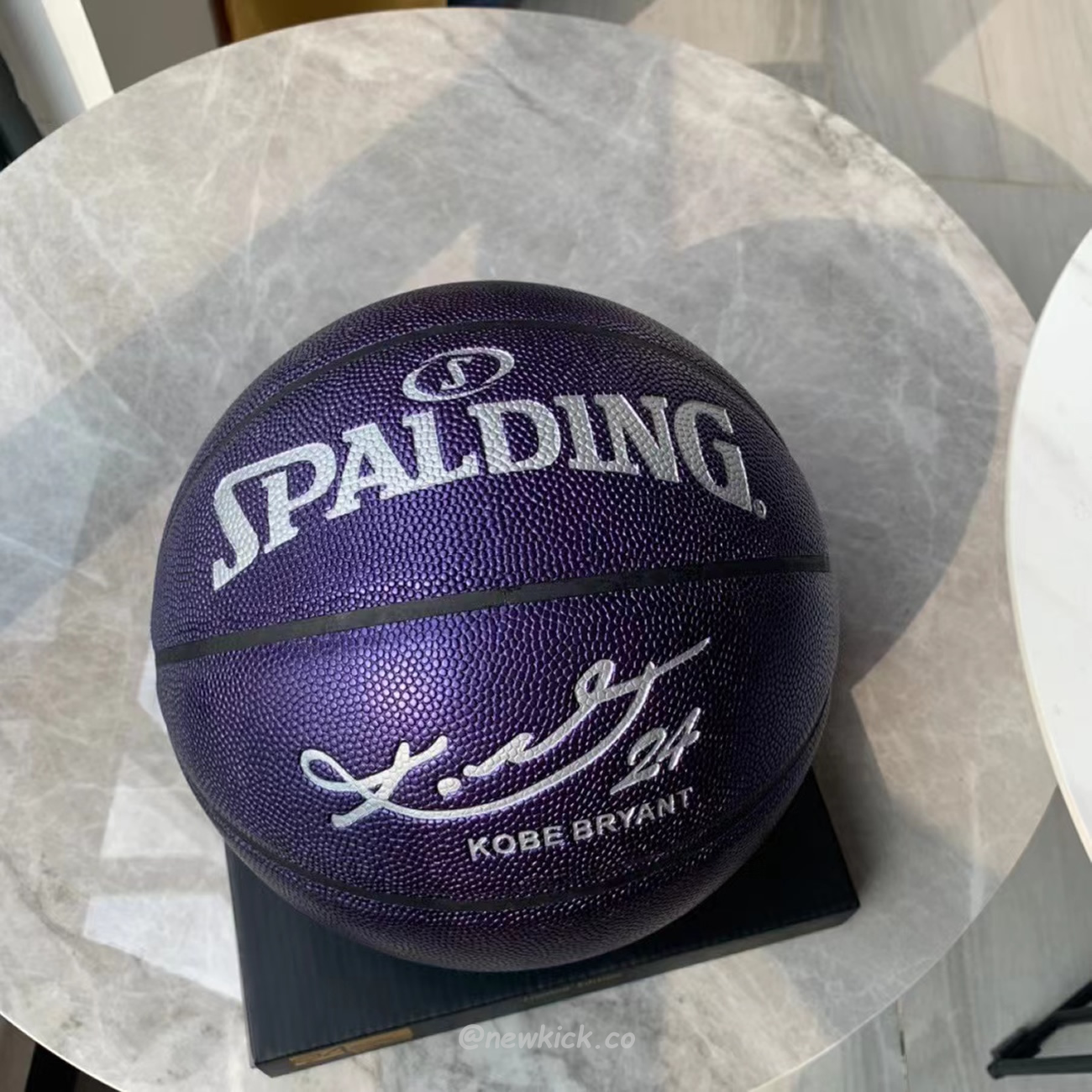 Spalding Kobe Bryant 24k Basketball Black Purple (3) - newkick.cc