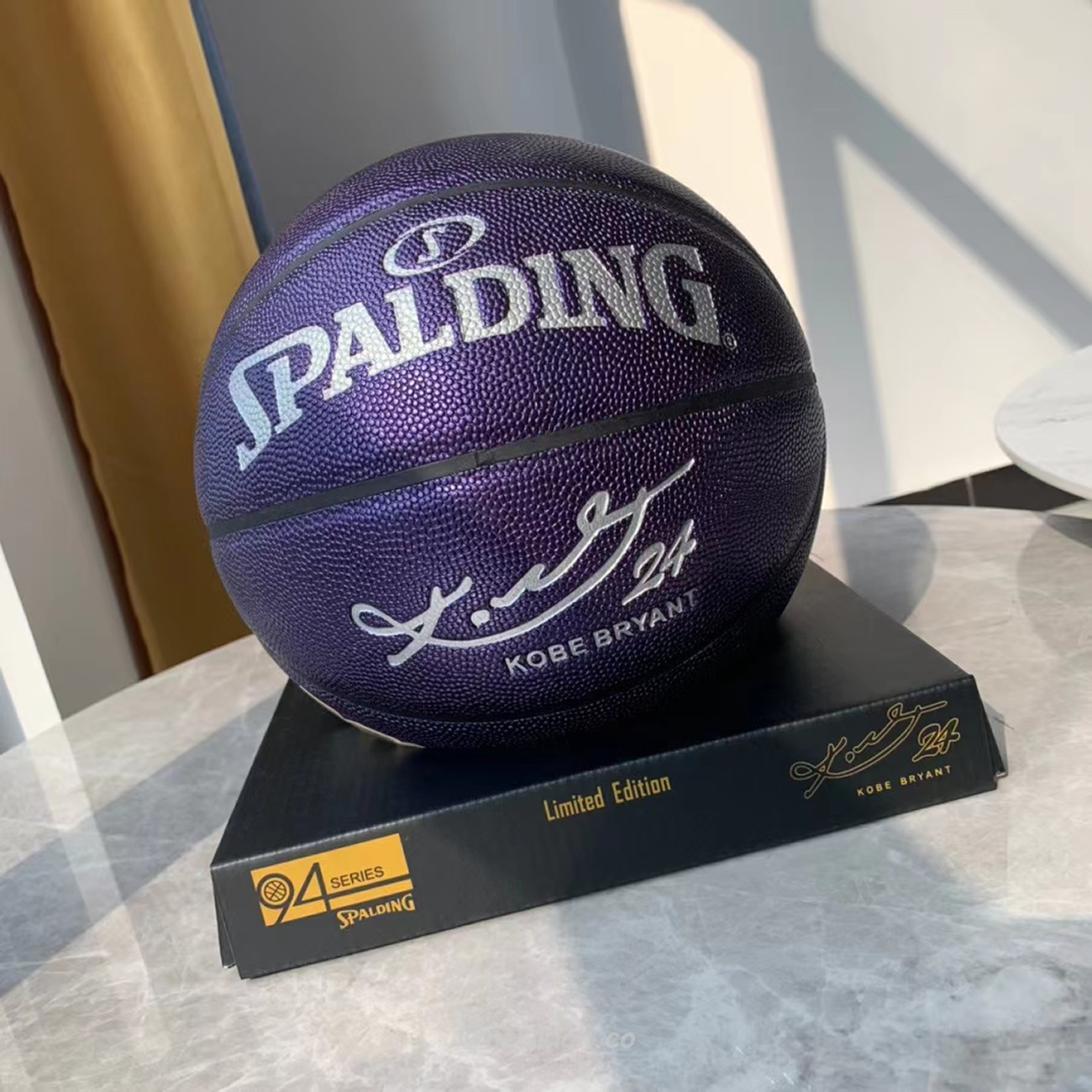 Spalding Kobe Bryant 24k Basketball Black Purple (7) - newkick.cc