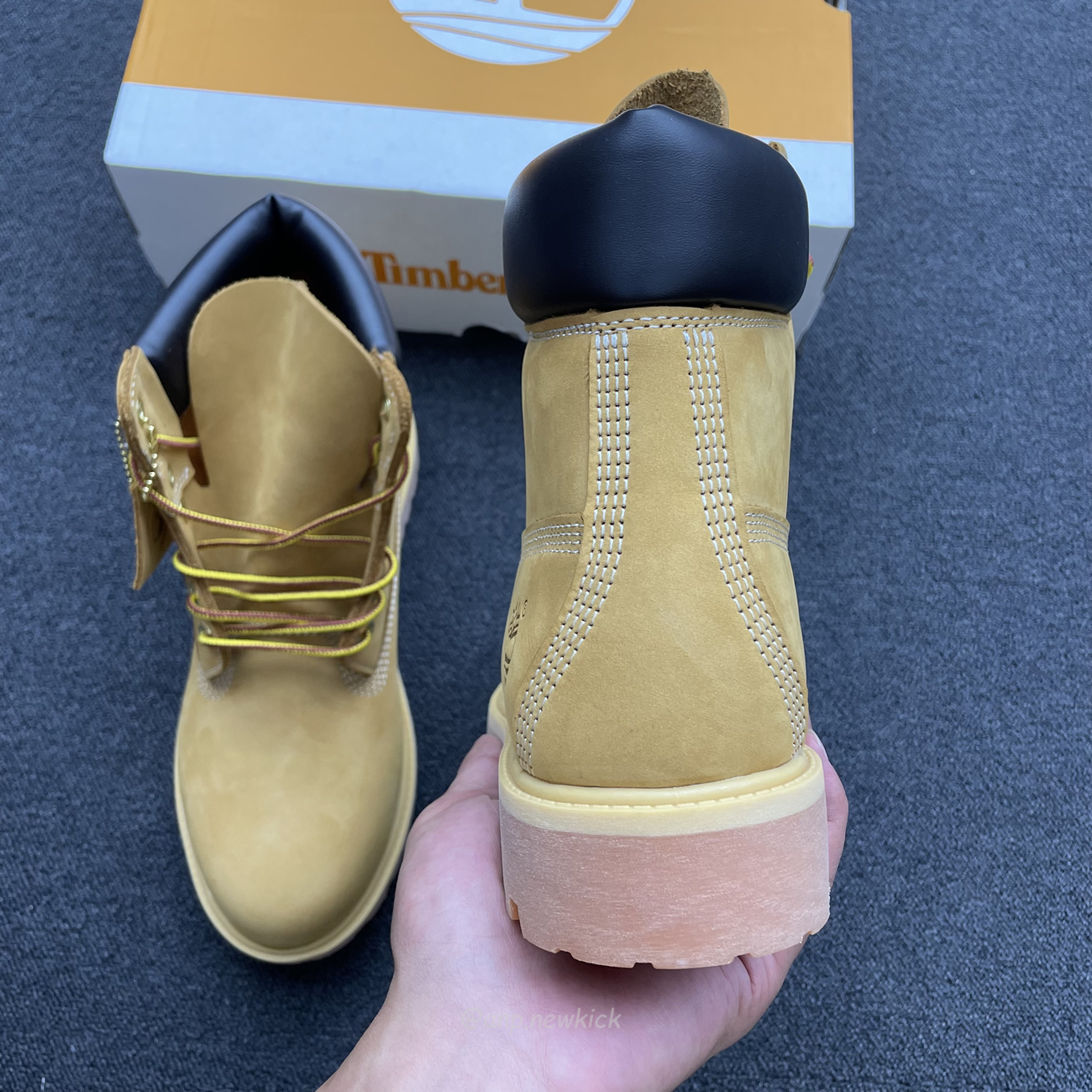 Timberland 6 Premium Waterproof Boot Wheat Tb010061 713 (10) - newkick.cc