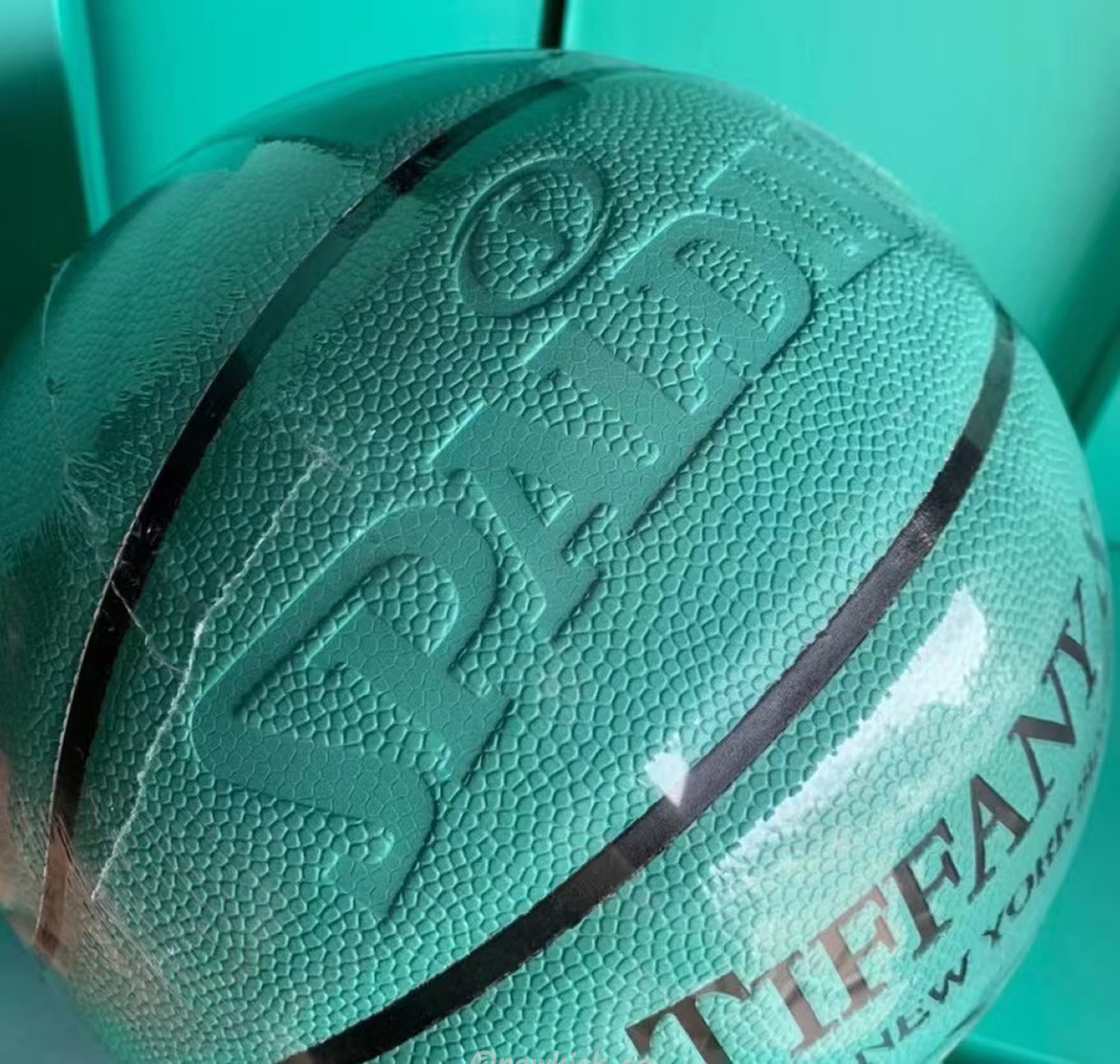 Tiffany X Cat Street X Spalding Basketball Tiffany Blue (8) - newkick.cc