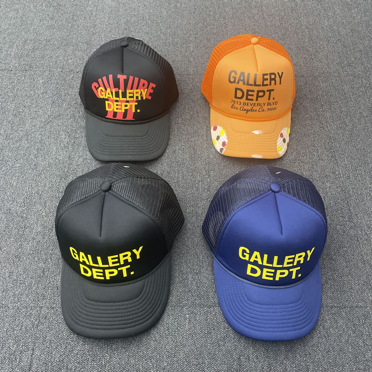 Gallery Dept Logo Trucker Hat(18) - newkick.cc