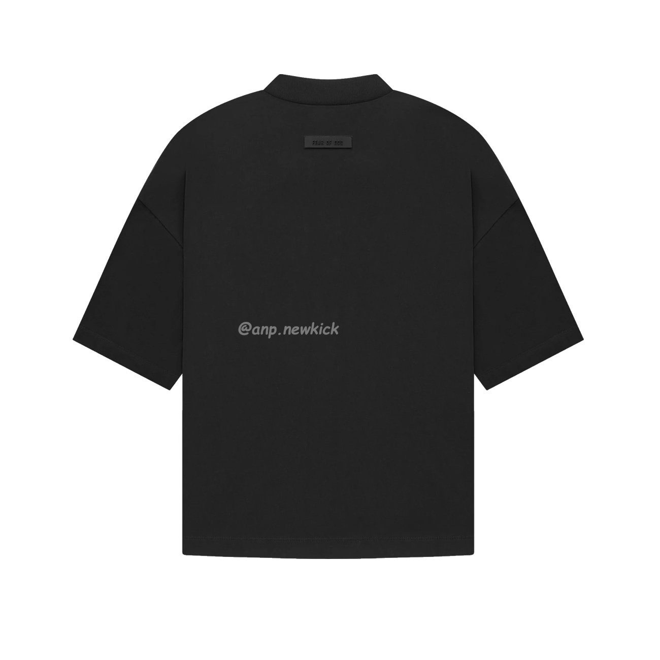 Fear Of God Essentials Logo Printed V Neck T Shirt (5) - newkick.cc