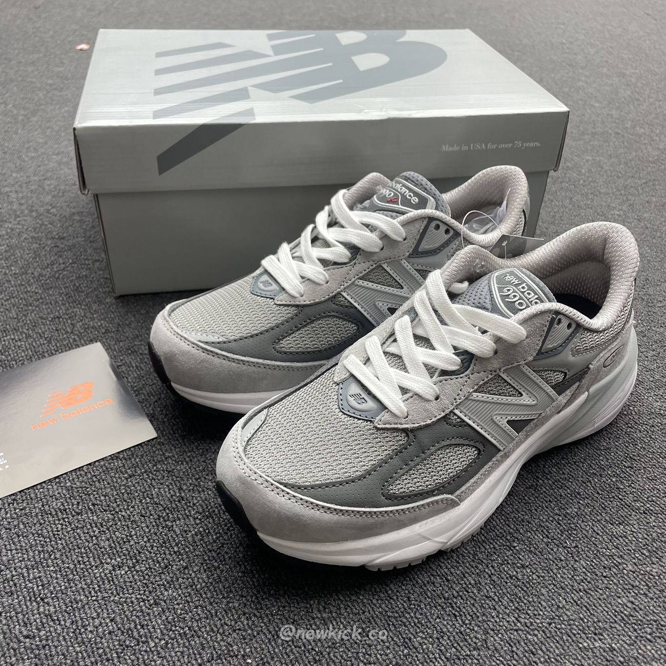 New Balance 990v6 Miusa Grey W990gl6 (7) - newkick.cc