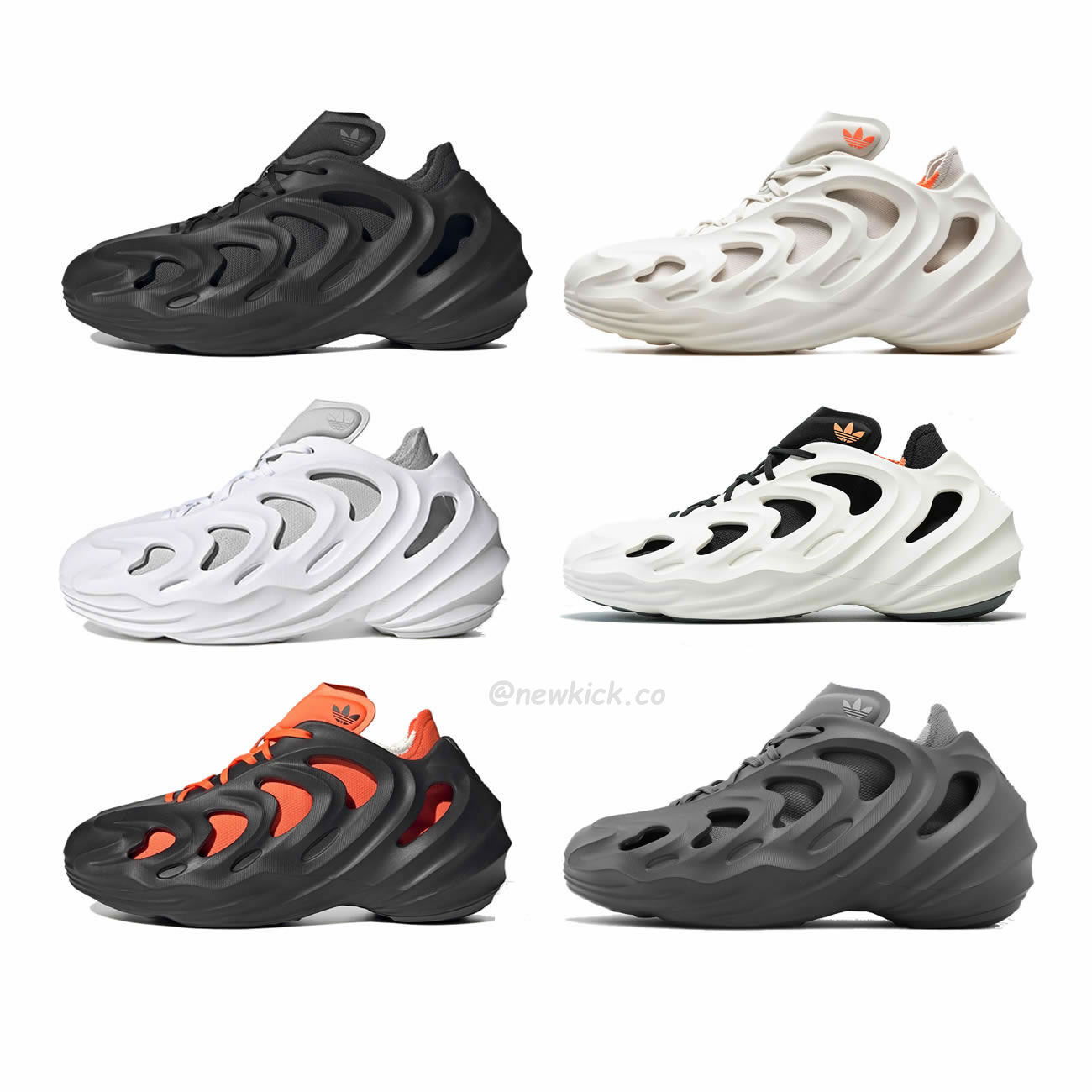 Adidas Adifom Q Wonder White Core Black Orange Grey (1) - newkick.cc